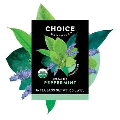 Choice Organics Peppermint Herbal Tea