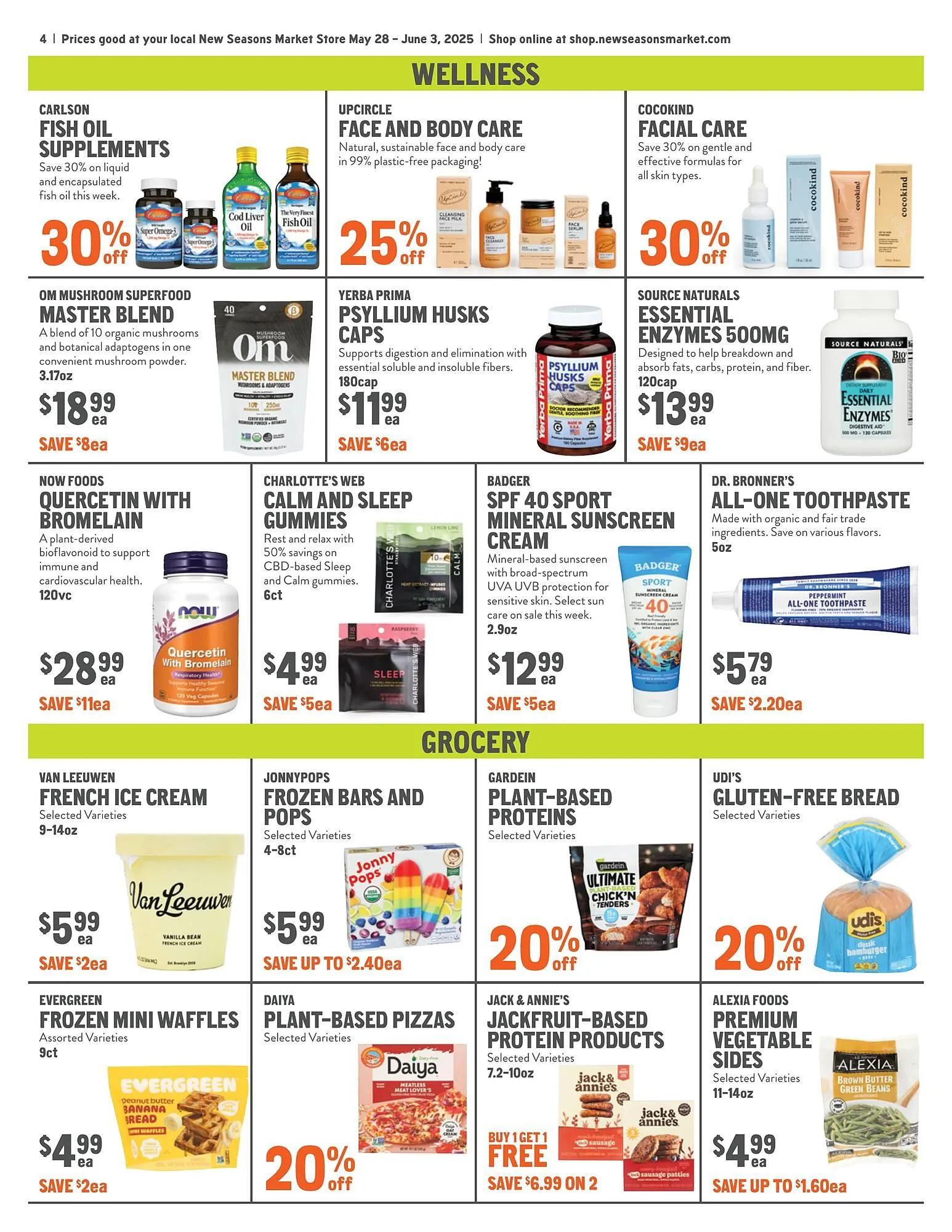 Weekly ad New Seasons Market ad from May 28 to June 3 2025 - Page 4