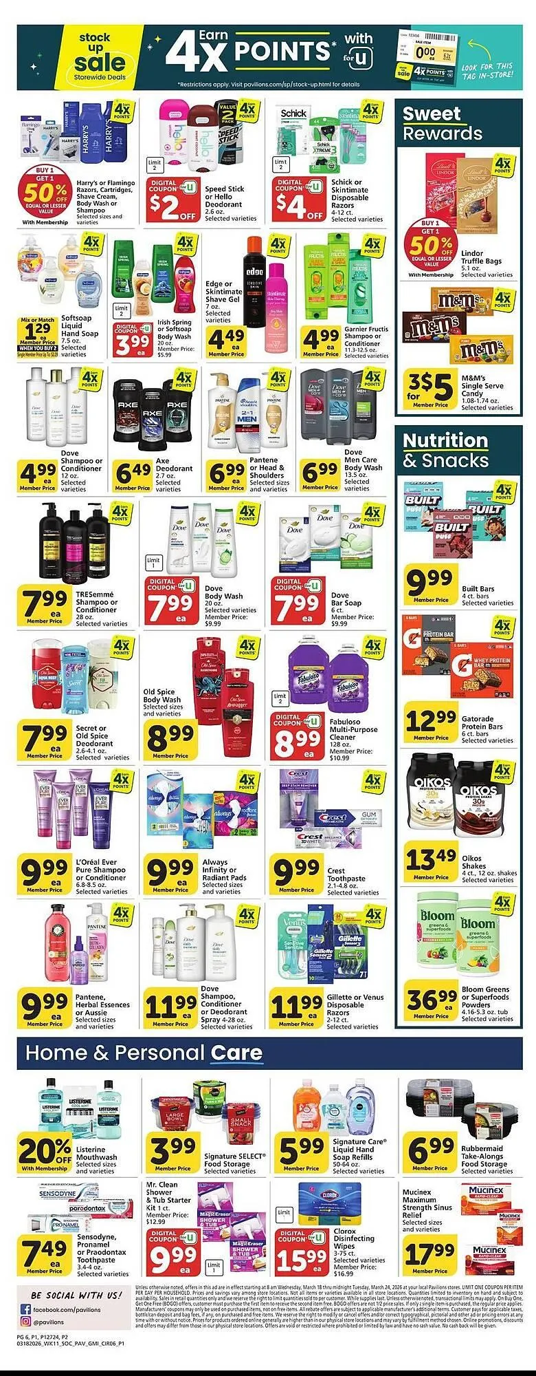 Weekly ad Pavilions weekly ad from March 18 to March 24 2026 - Page 6