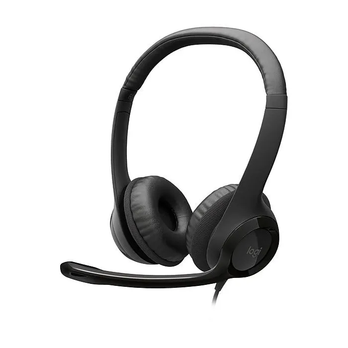Logitech H390 On-Ear Stereo Computer Headset,