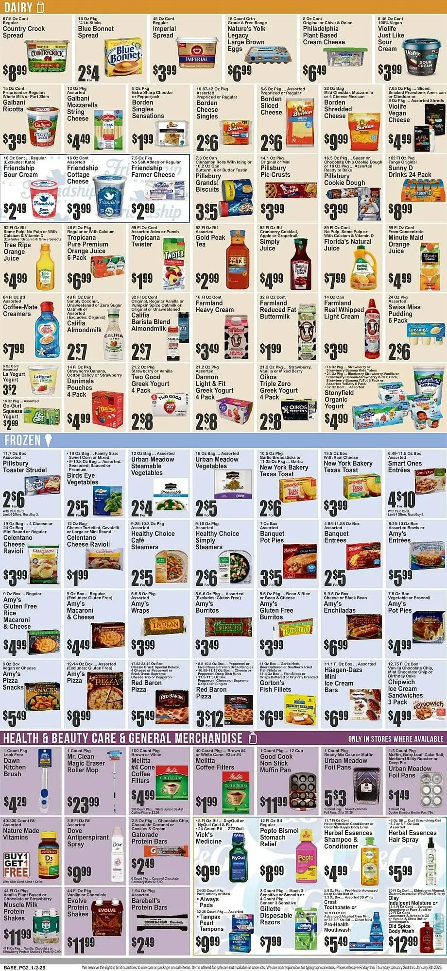 Weekly ad Key Food circular from January 2 to January 8 2026 - Page 3