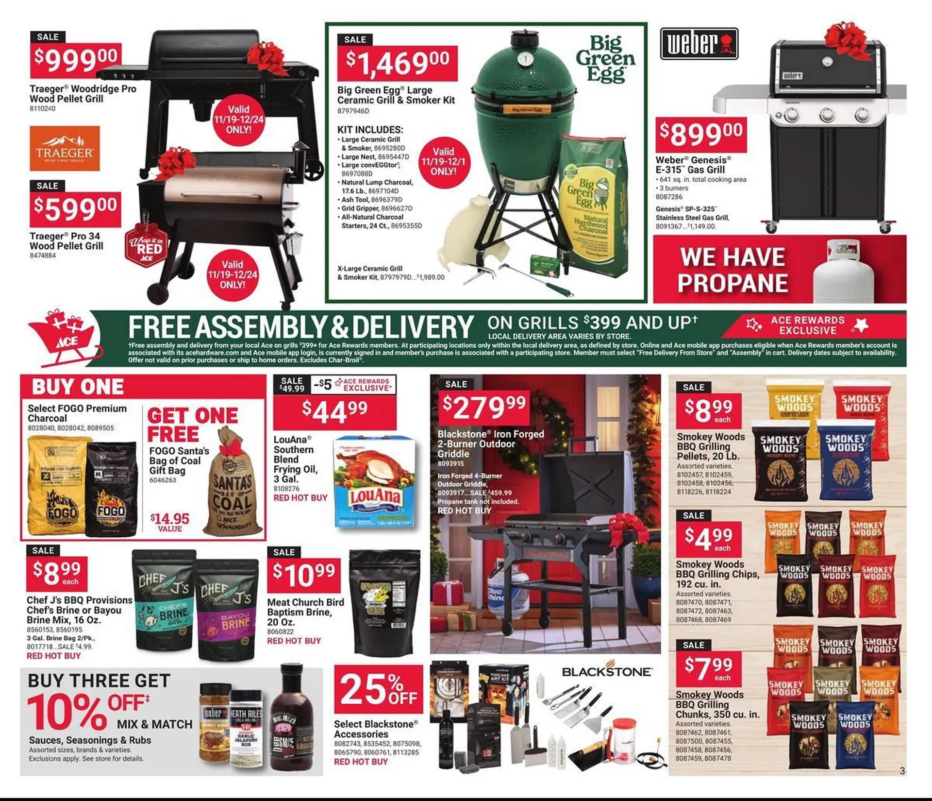 Weekly ad Ace Hardware flyer from November 1 to December 1 2025 - Page 3