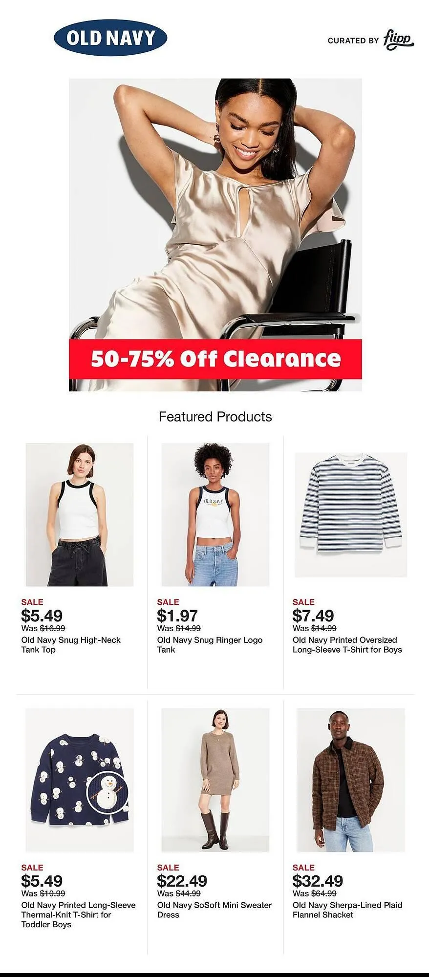 Old Navy weekly ad - 1