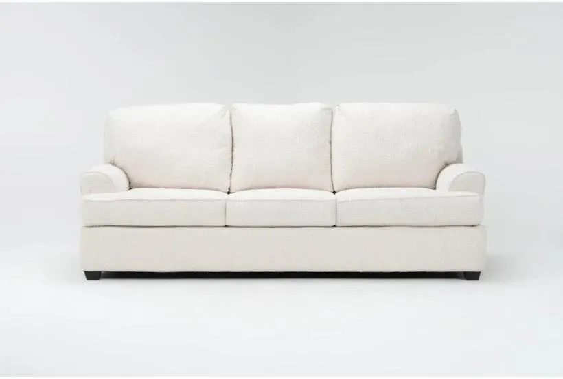 Alessandro II Porcelain Chenille Fabric 101" Sofa