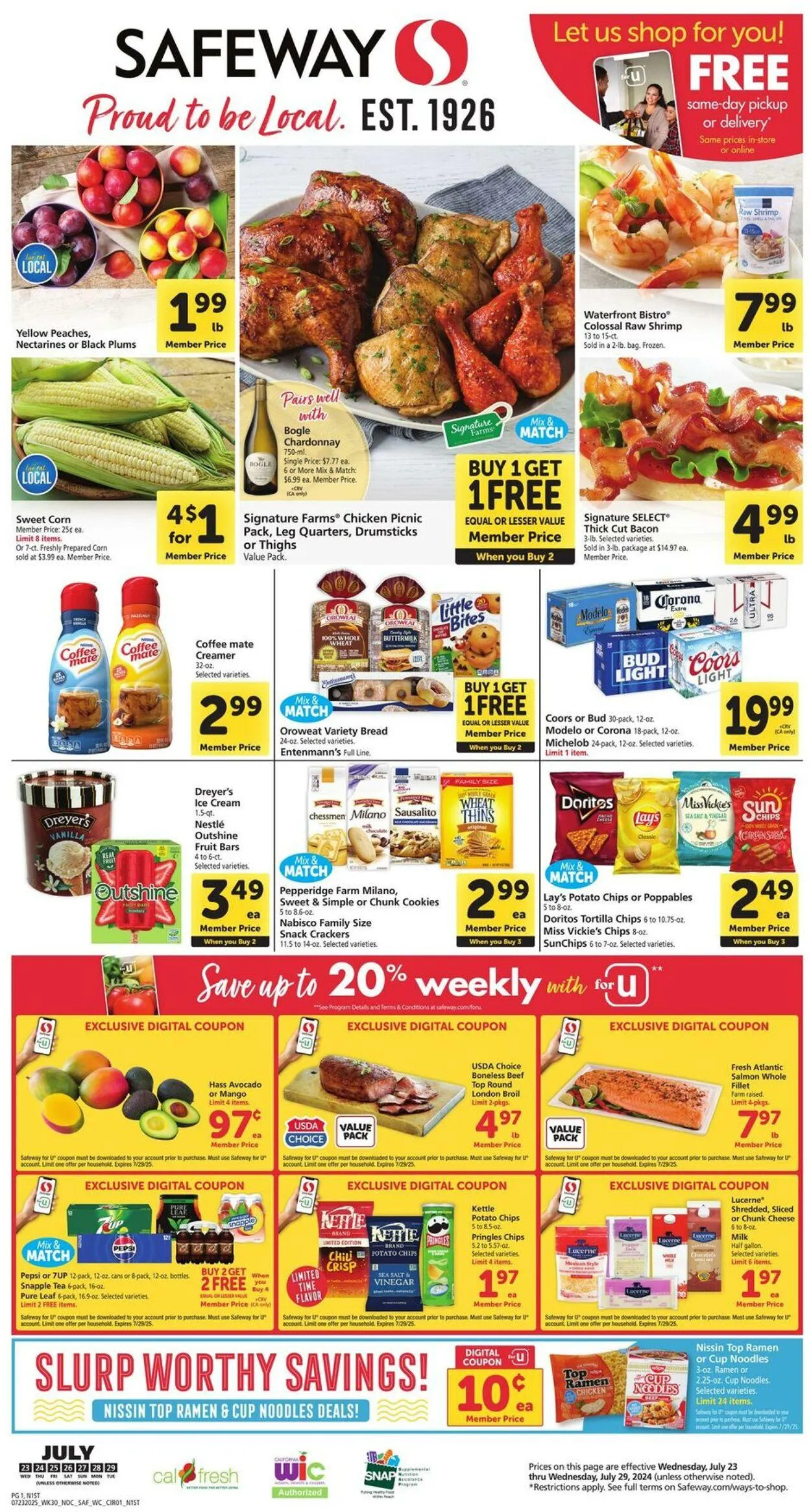 Safeway Current weekly ad - 1