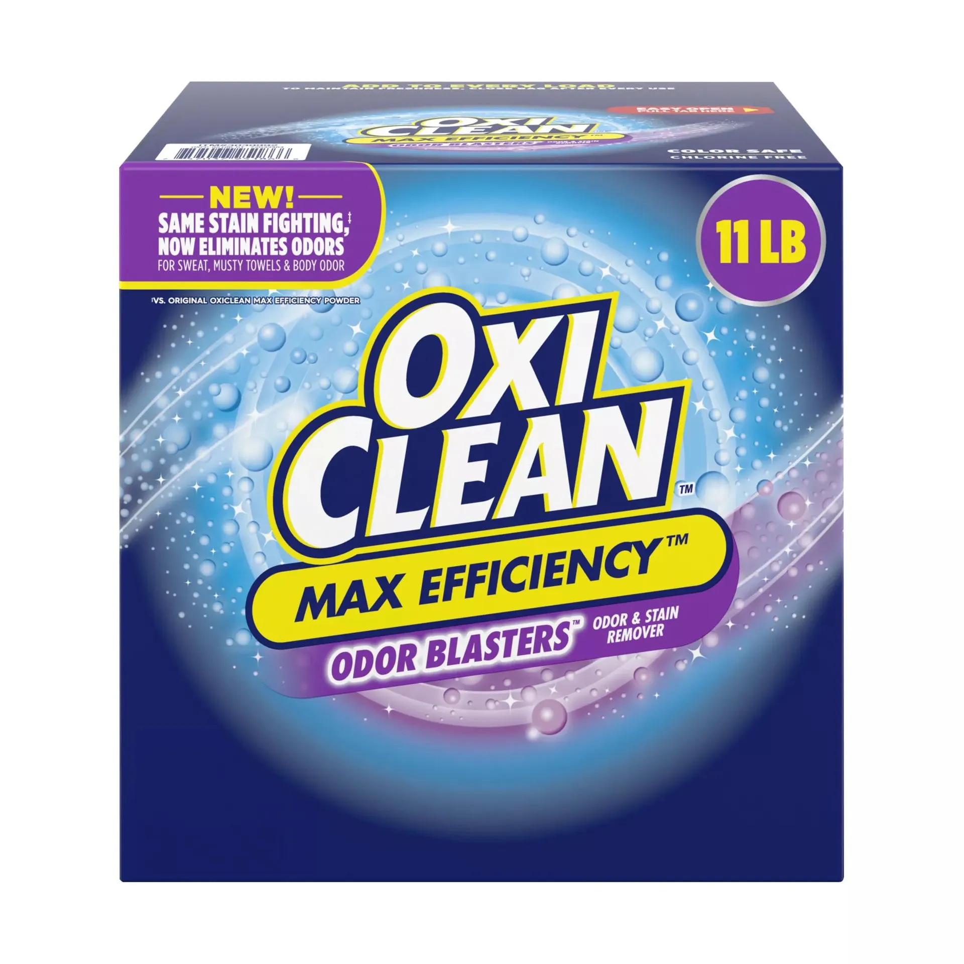 OxiClean Max Efficiency Odor Blasters Stain Remover, 11 lbs.