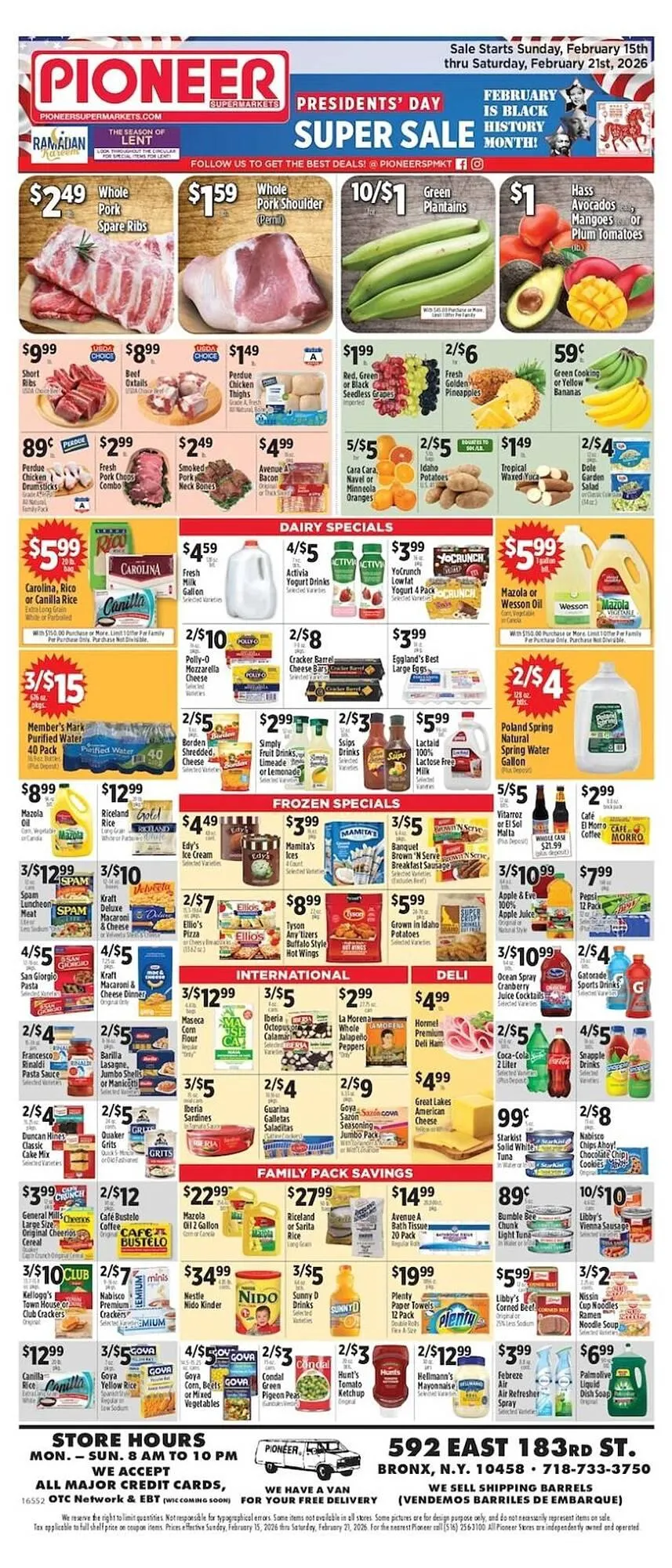 Pioneer Supermarkets weekly ad - 1