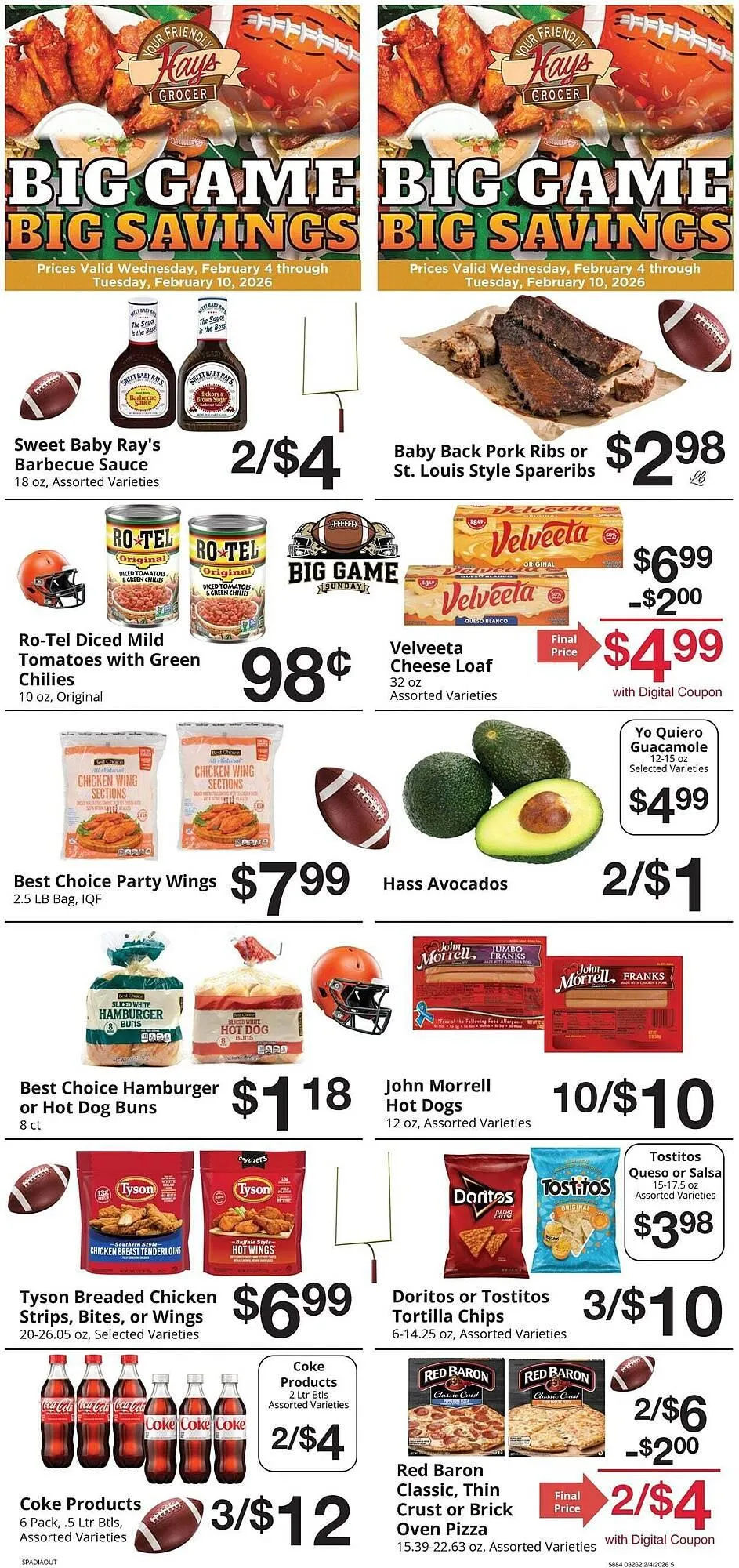 Weekly ad Hays Supermarket weekly ad from February 4 to February 10 2026 - Page 2