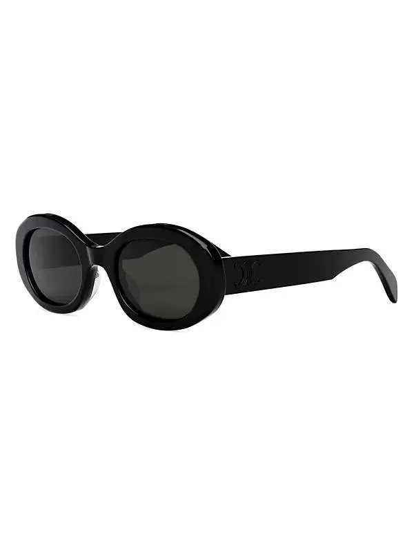 Triomphe 52MM Oval Sunglasses