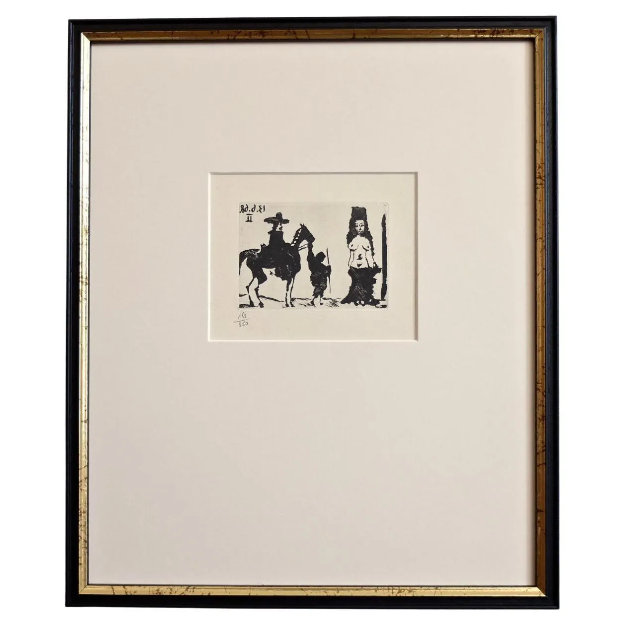 Original Pablo Picasso Etching from La Celestine, Bloch 1636