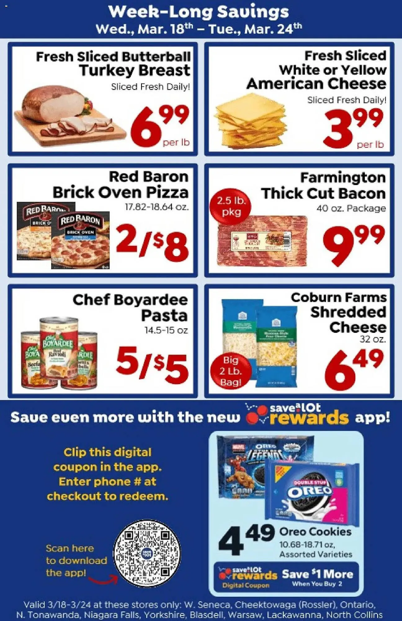 Weekly ad Save a Lot weekly ad from March 18 to March 24 2026 - Page 1