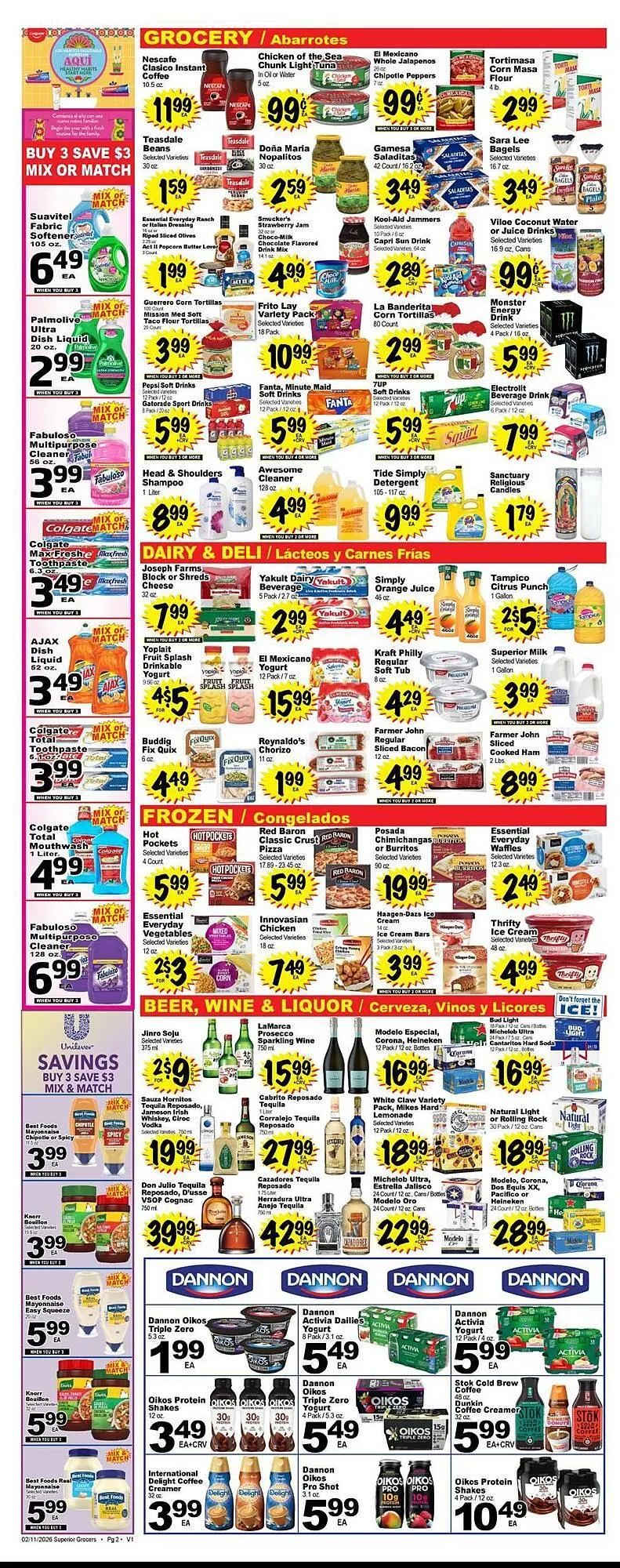 Weekly ad Superior Grocers weekly ad from February 11 to February 17 2026 - Page 2