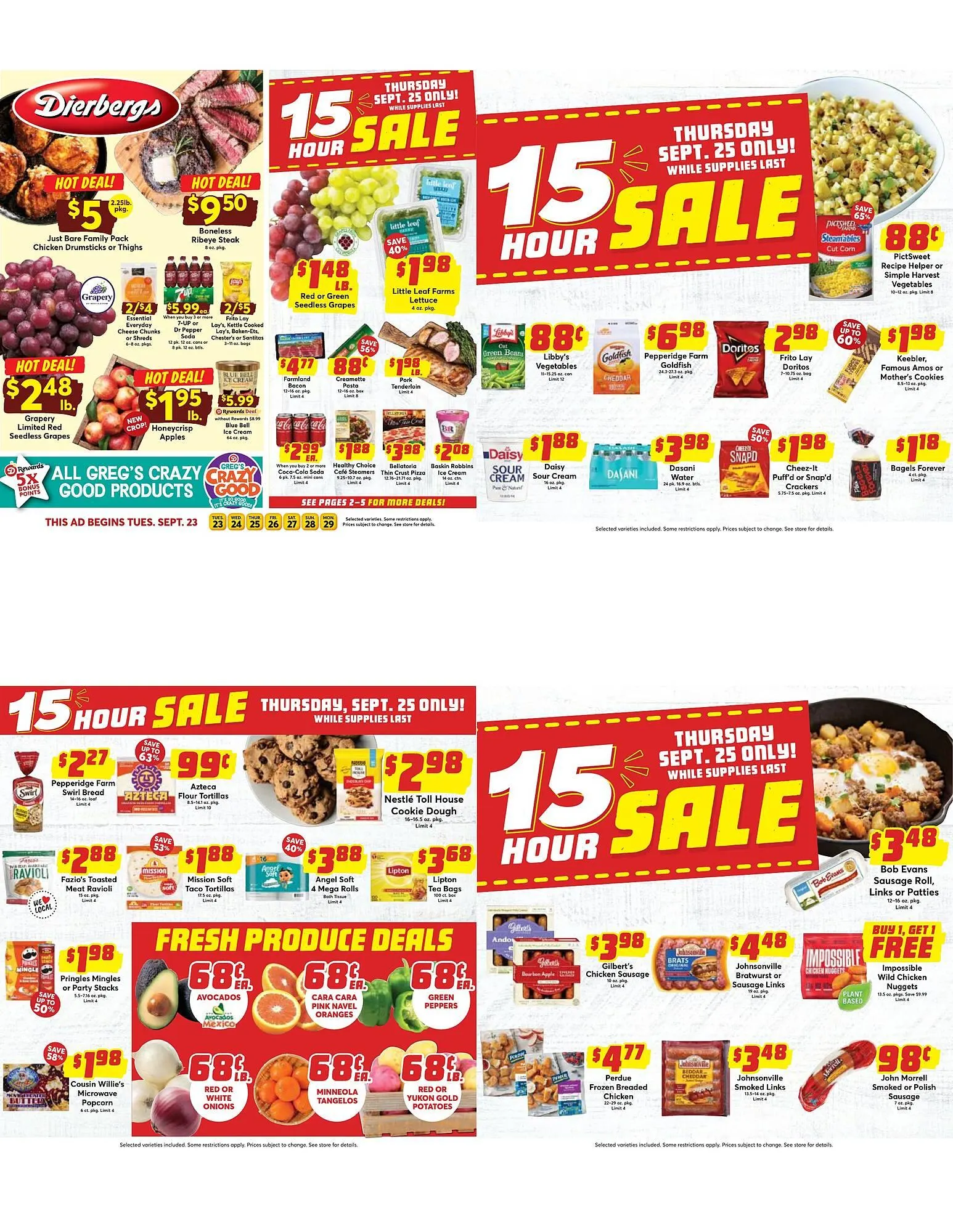 Weekly ad Dierbergs weekly ad from September 23 to September 29 2025 - Page 1