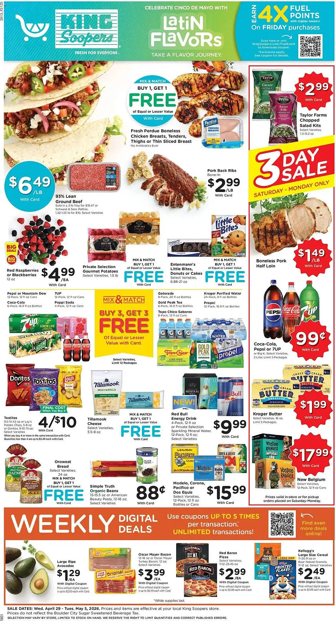 Weekly ad King Soopers weekly ad from April 29 to May 5 2026 - Page 1