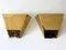 Mid-Century Modern Brass Sconces from Vereinigte Werkstätten, 1970s, Set of 2