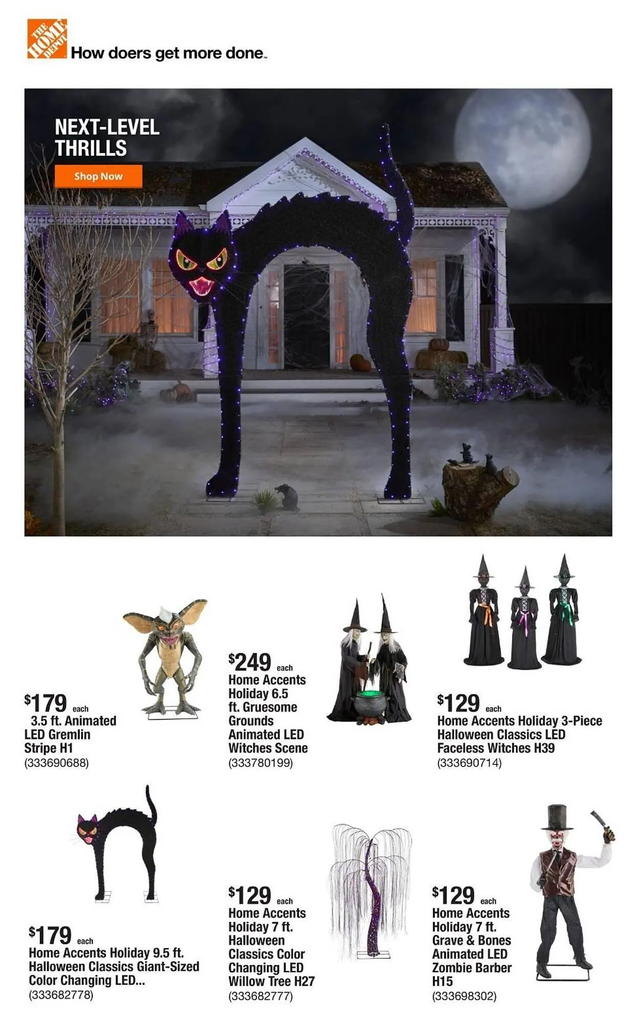 Weekly ad The Home Depot flyer from September 22 to September 29 2025 - Page 1