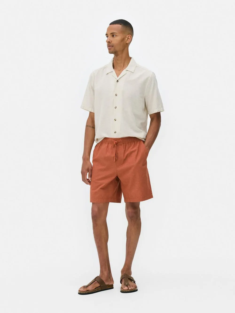 Bermudas con cordón de ajuste