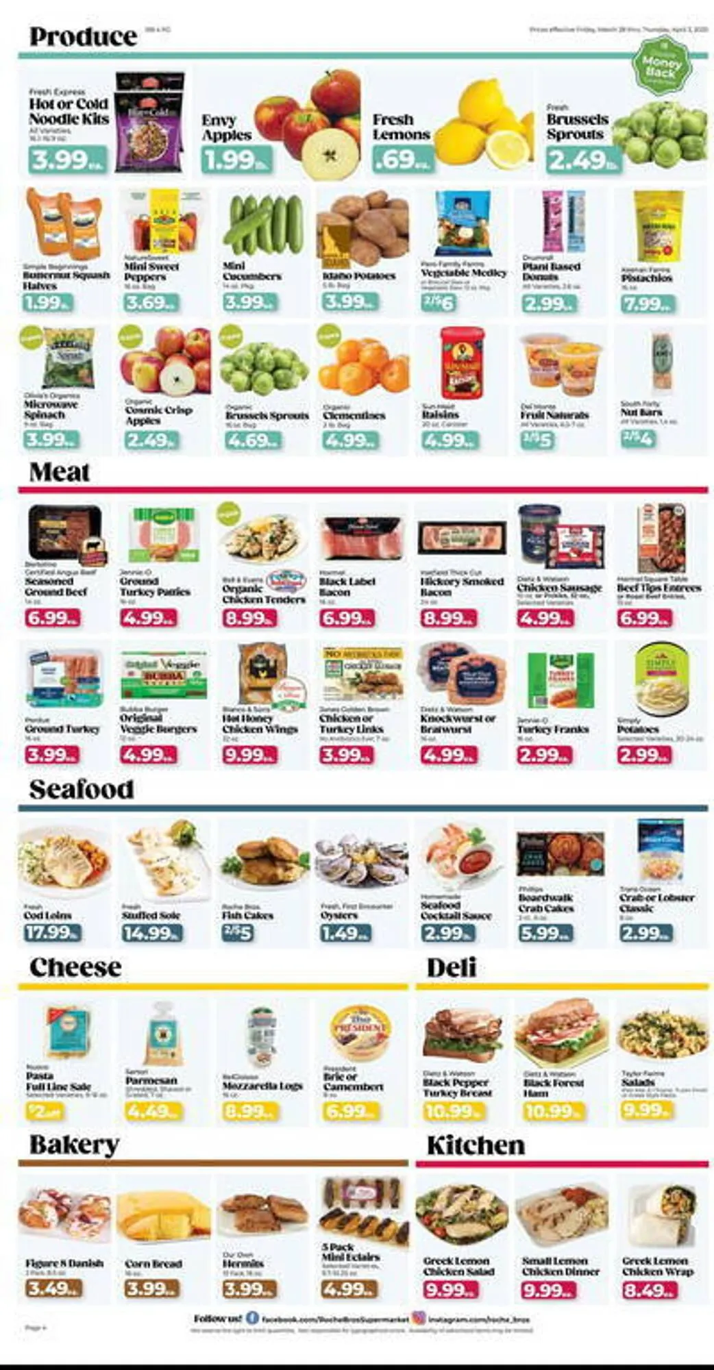 Weekly ad Roche Bros Weekly Ad from March 28 to April 3 2025 - Page 4