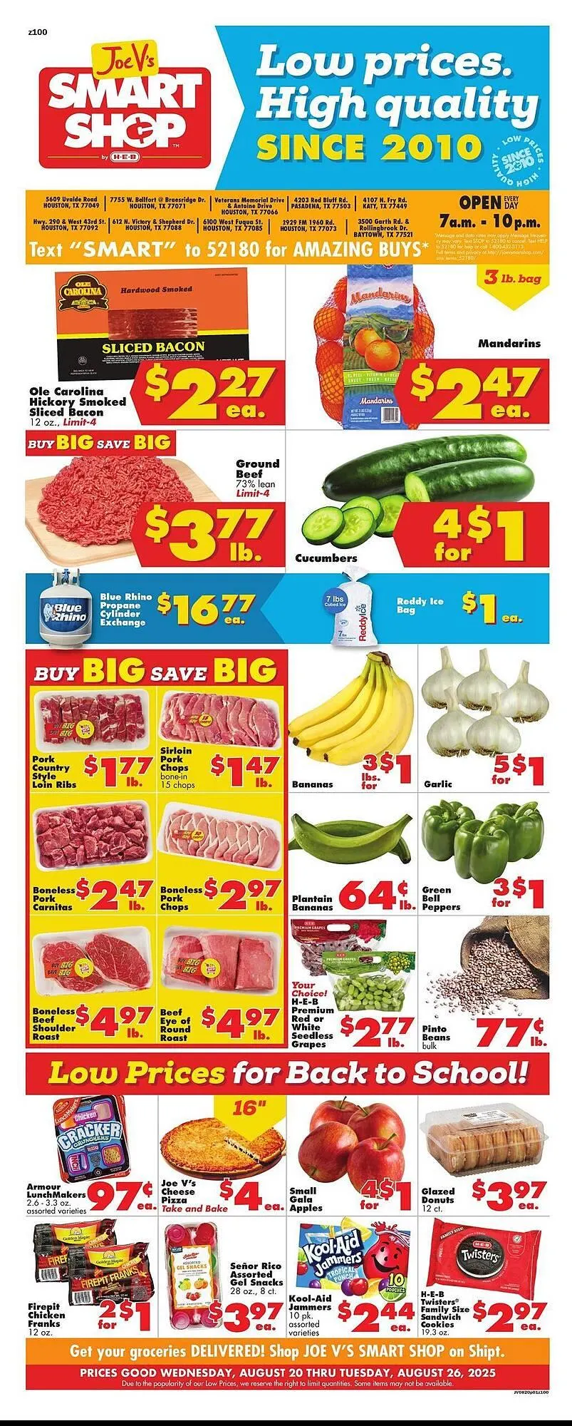 Joe Vs Smart Shop Weekly Ad - 1