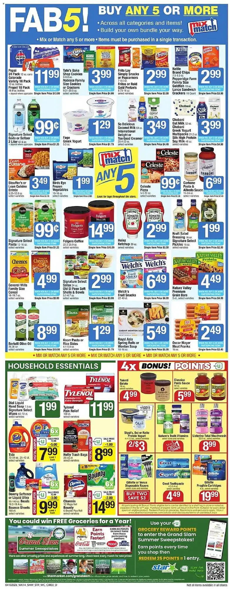 Weekly promotion Star Market weekly ad spanning from April 10 to April 16 2026 - Page 3 for Catalogue 365