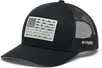 Columbia PFG Fish Flag Mesh Snap Back