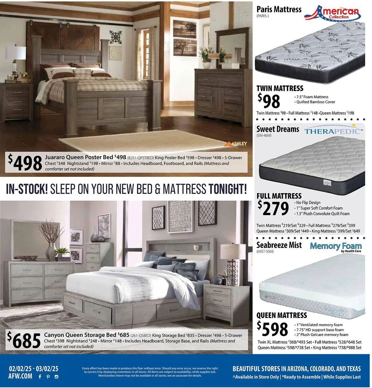 Weekly ad American Furniture Warehouse Current weekly ad from April 13 to April 27 2025 - Page 8