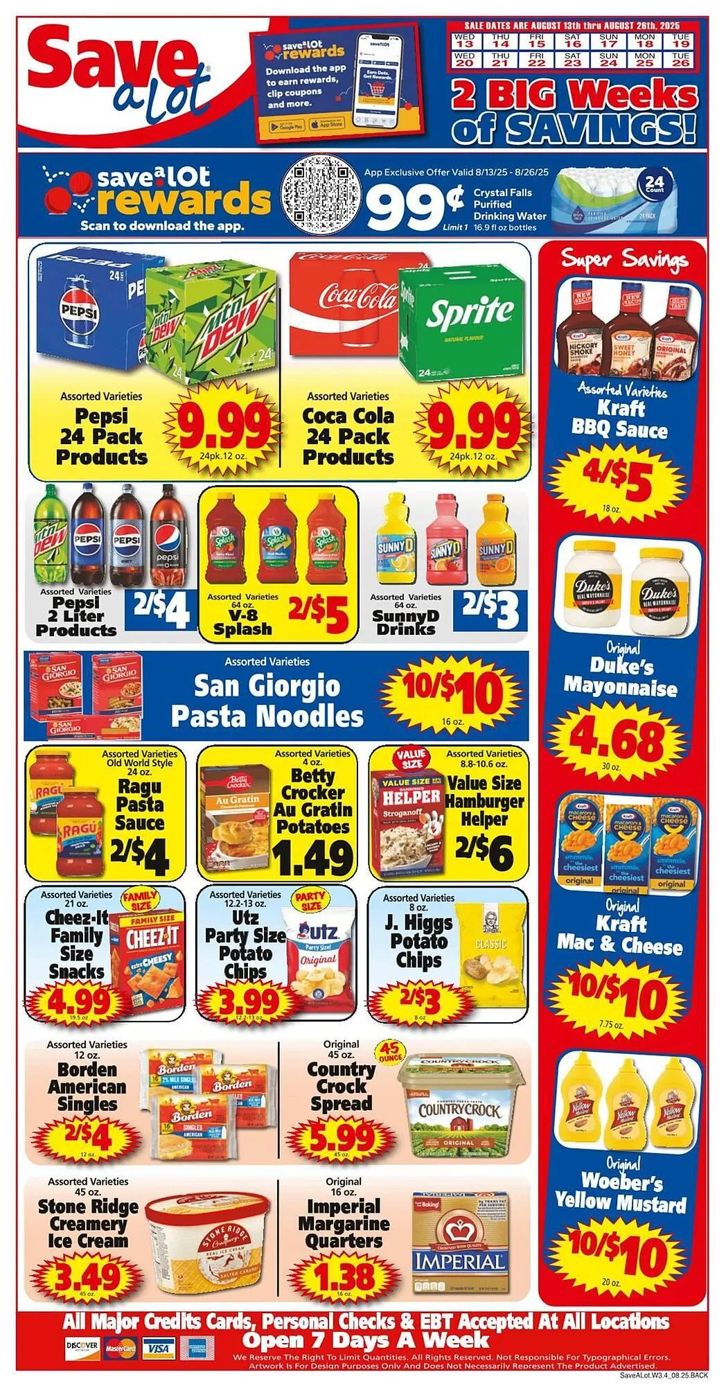 Weekly ad Save a Lot Weekly Ad from August 13 to August 26 2025 - Page 2