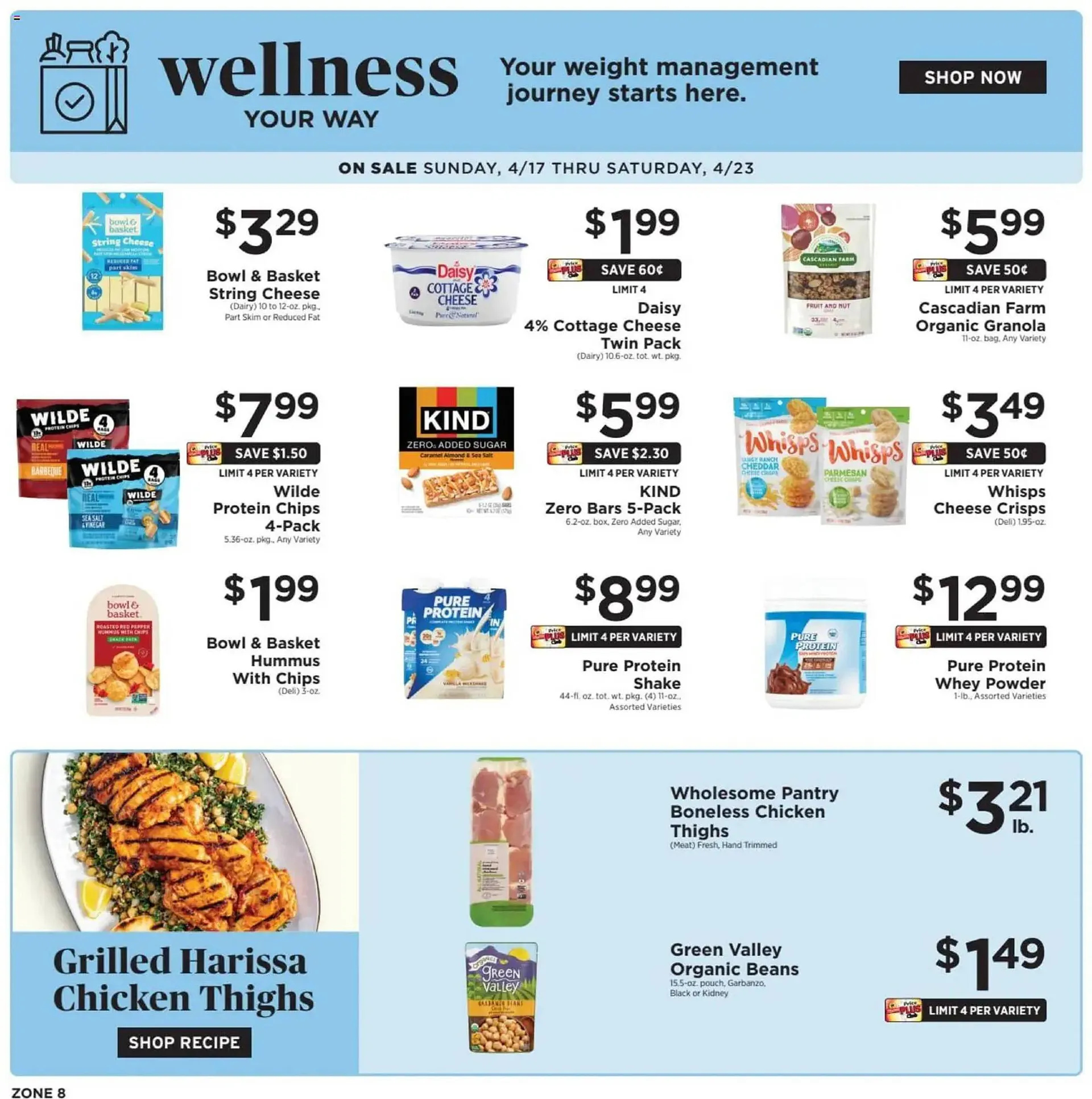 Weekly promotion ShopRite flyer spanning from April 17 to April 24 2026 - Page 1 for Catalogue 365