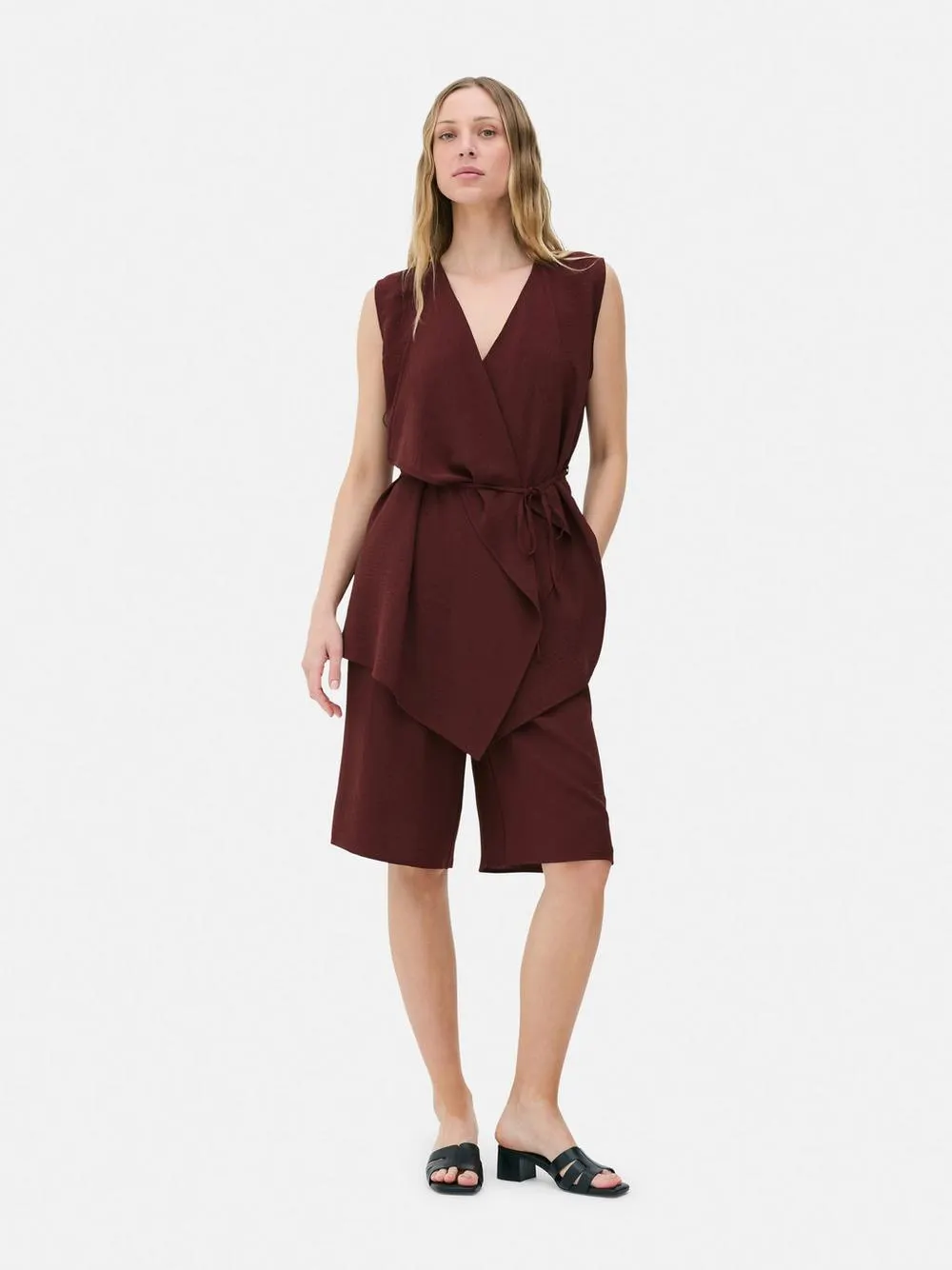 Longline Waterfall Waistcoat