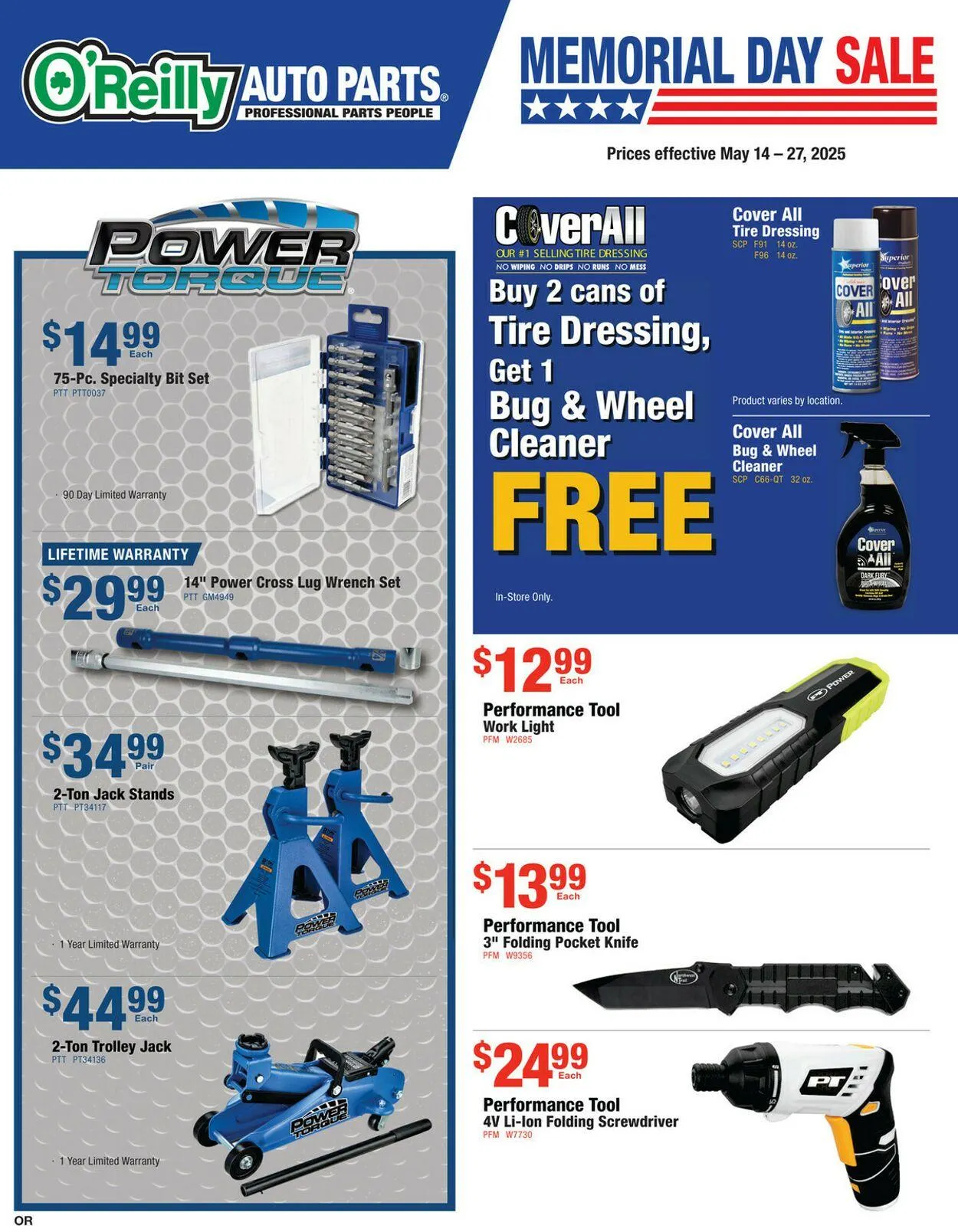 Weekly ad O’Reilly Auto Parts from May 14 to May 27 2025 - Page 2