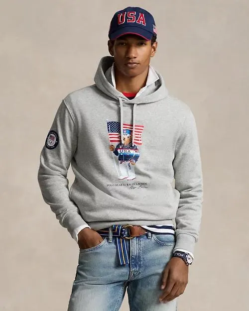 Team USA Polo Bear Fleece Hoodie