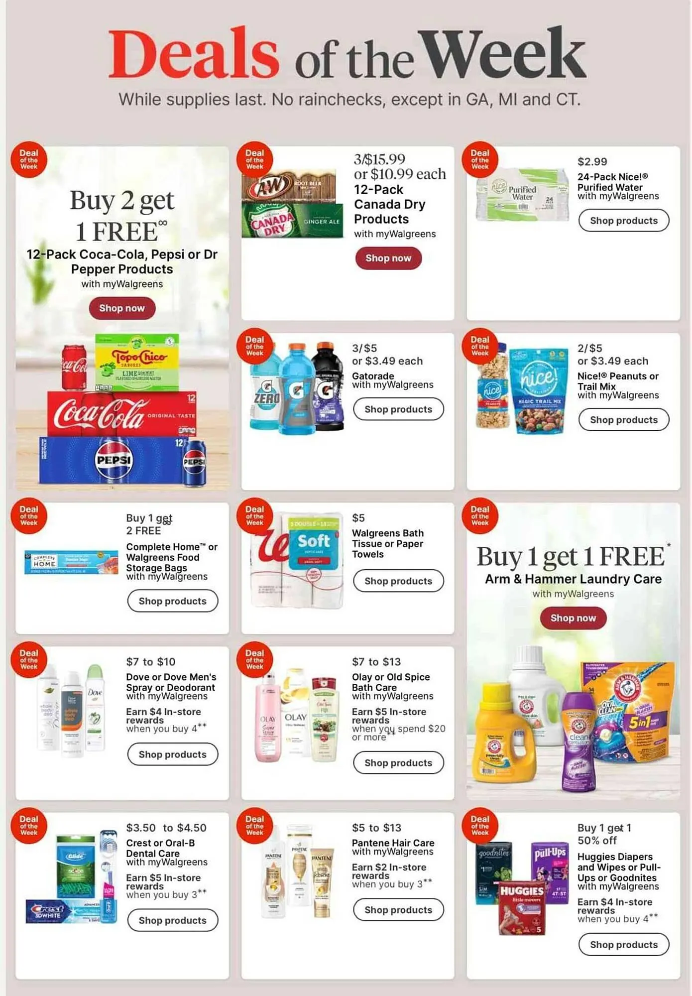 Weekly ad Walgreens Weekly Ad from July 6 to July 12 2025 - Page 1