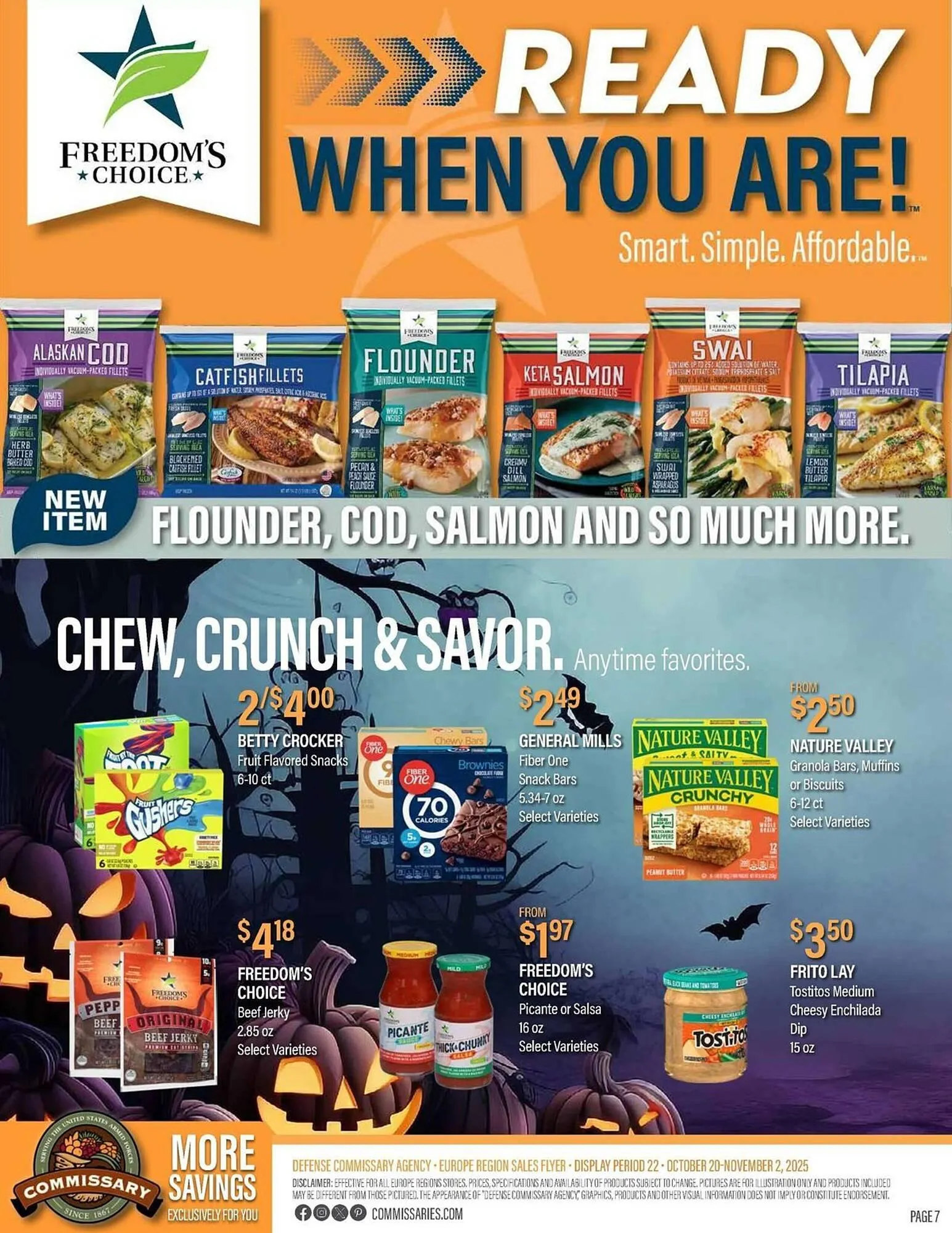 Weekly ad Commissary weekly ad from October 20 to November 3 2025 - Page 7