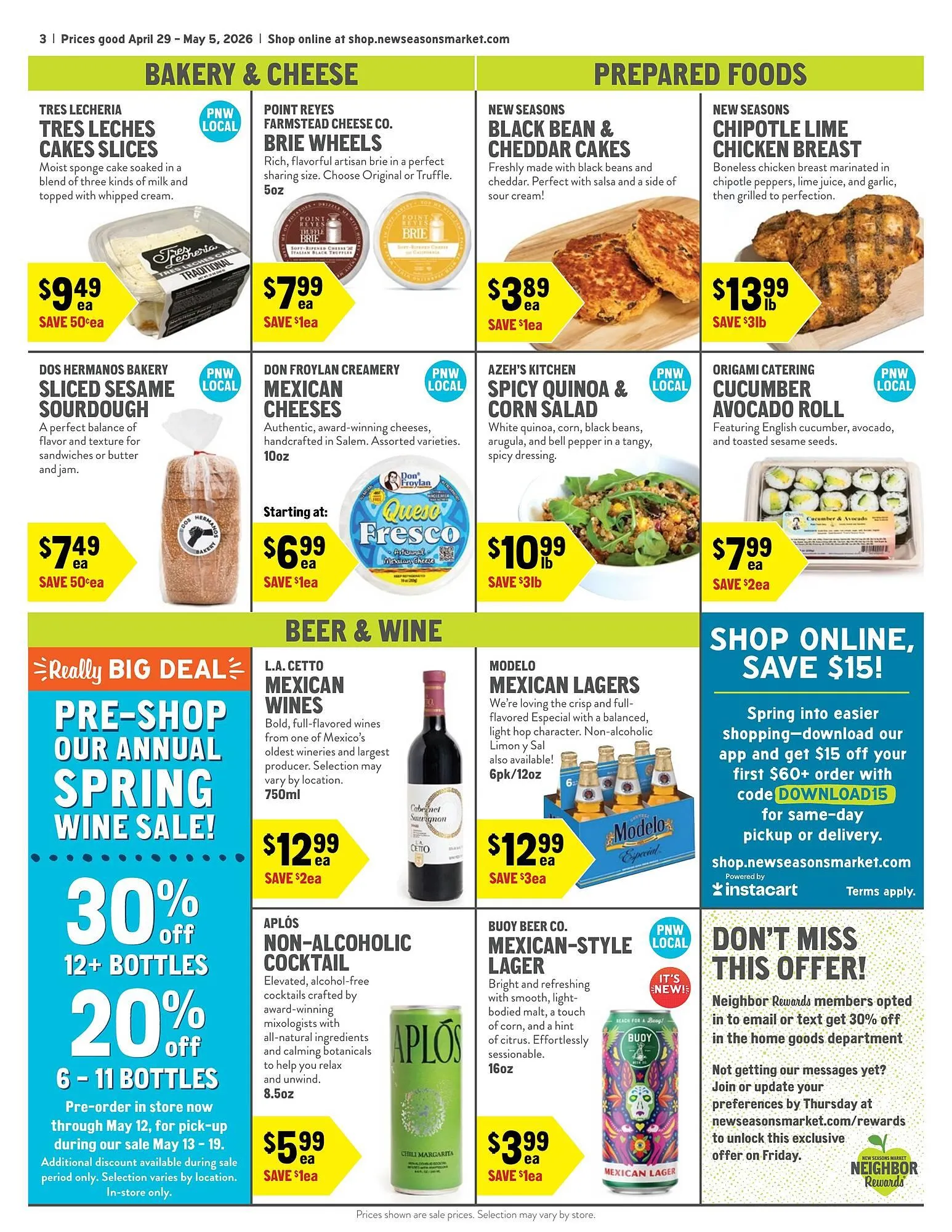 Weekly ad New Seasons Market weekly ad from April 29 to May 5 2026 - Page 3