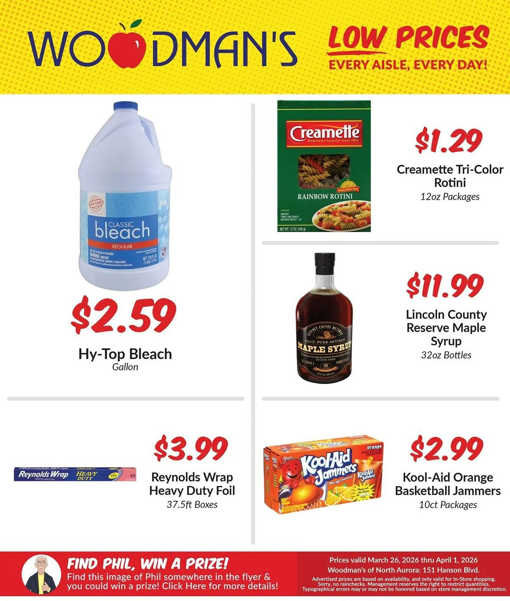 Weekly ad Woodman's weekly ad from March 26 to April 1 2026 - Page 1