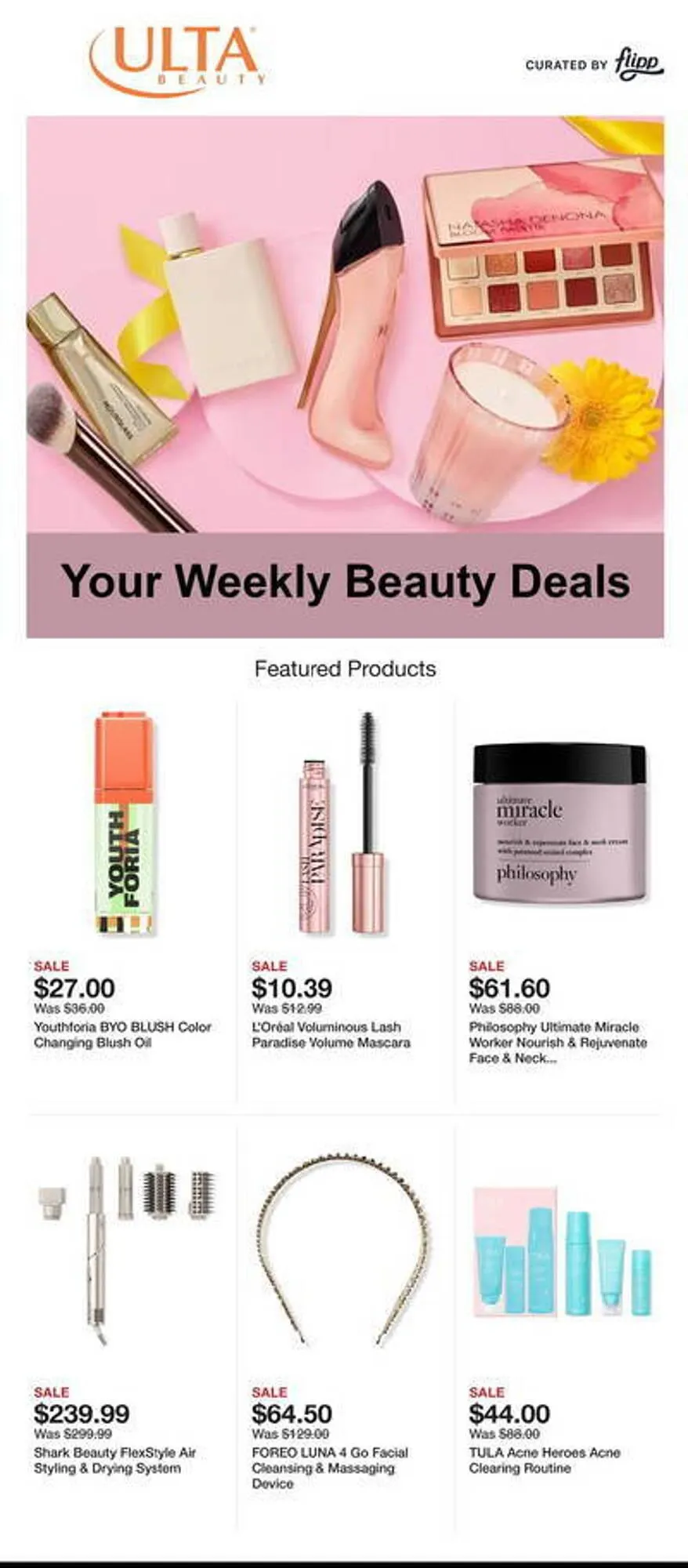 Weekly ad Ulta Beauty Weekly Ad from April 14 to April 20 2025 - Page 1