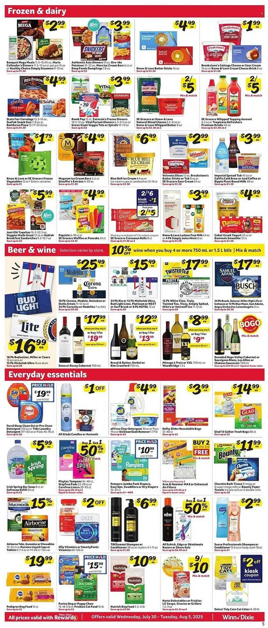 Weekly ad Winn Dixie Weekly Ad from July 30 to August 5 2025 - Page 5