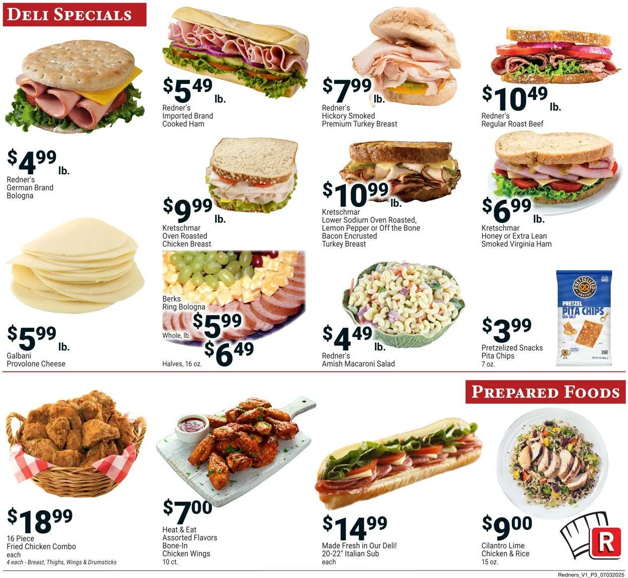 Catálogo de Redner’s Warehouse Market Current weekly ad 3 de julio al 9 de julio 2025 - Página 3