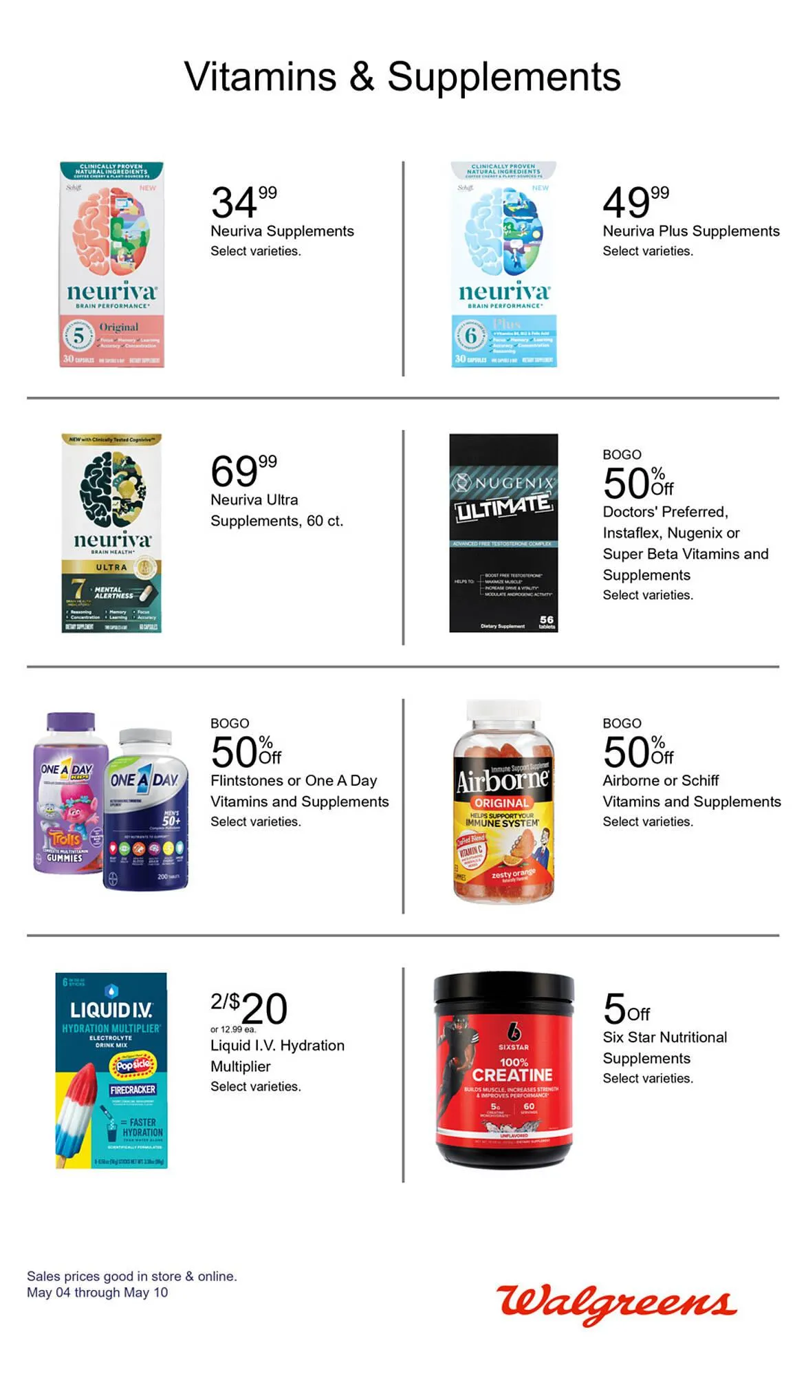 Weekly ad Walgreens Weekly Ad from May 4 to May 10 2025 - Page 9