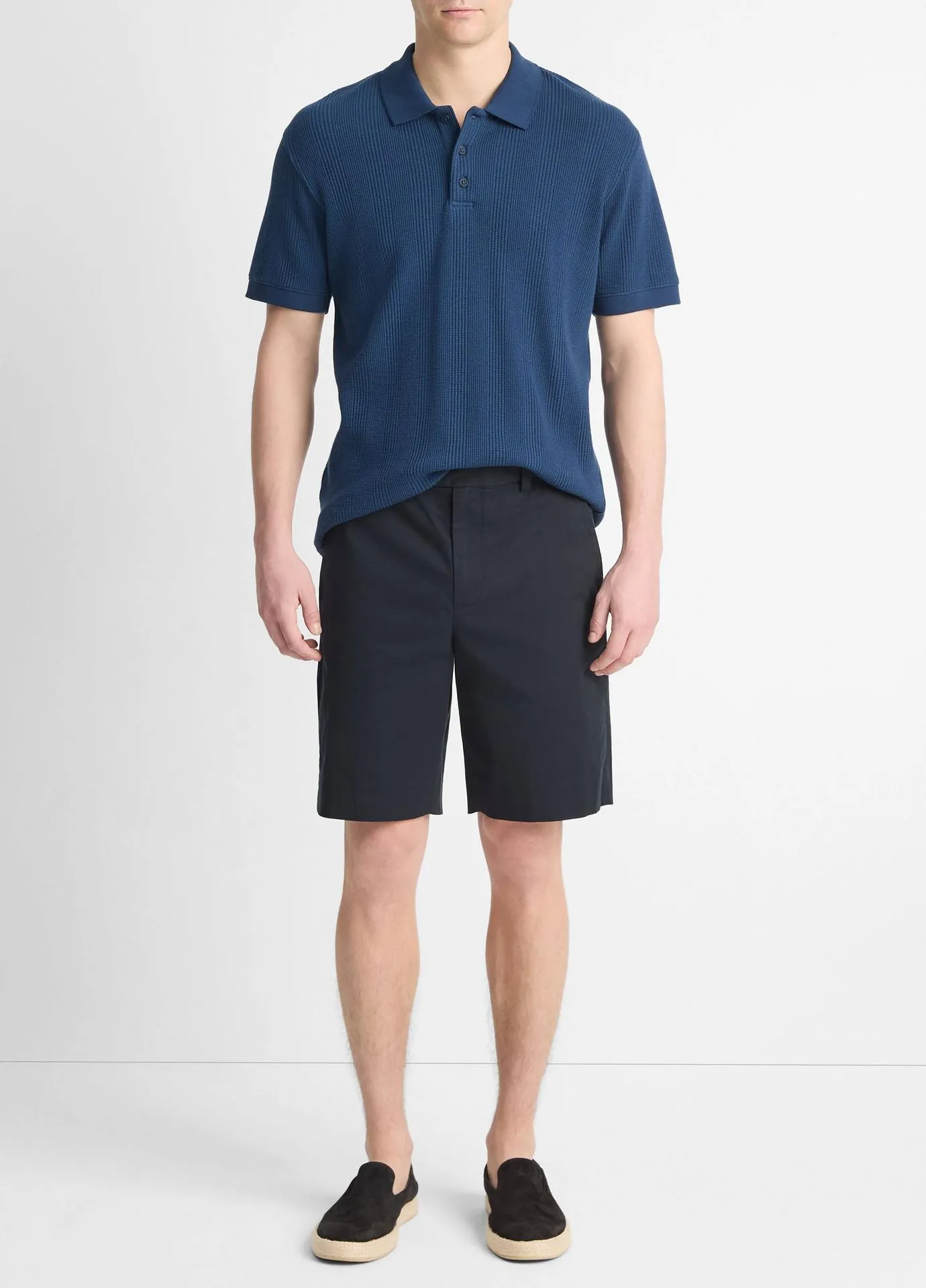 Cotton-Blend James Beach Short