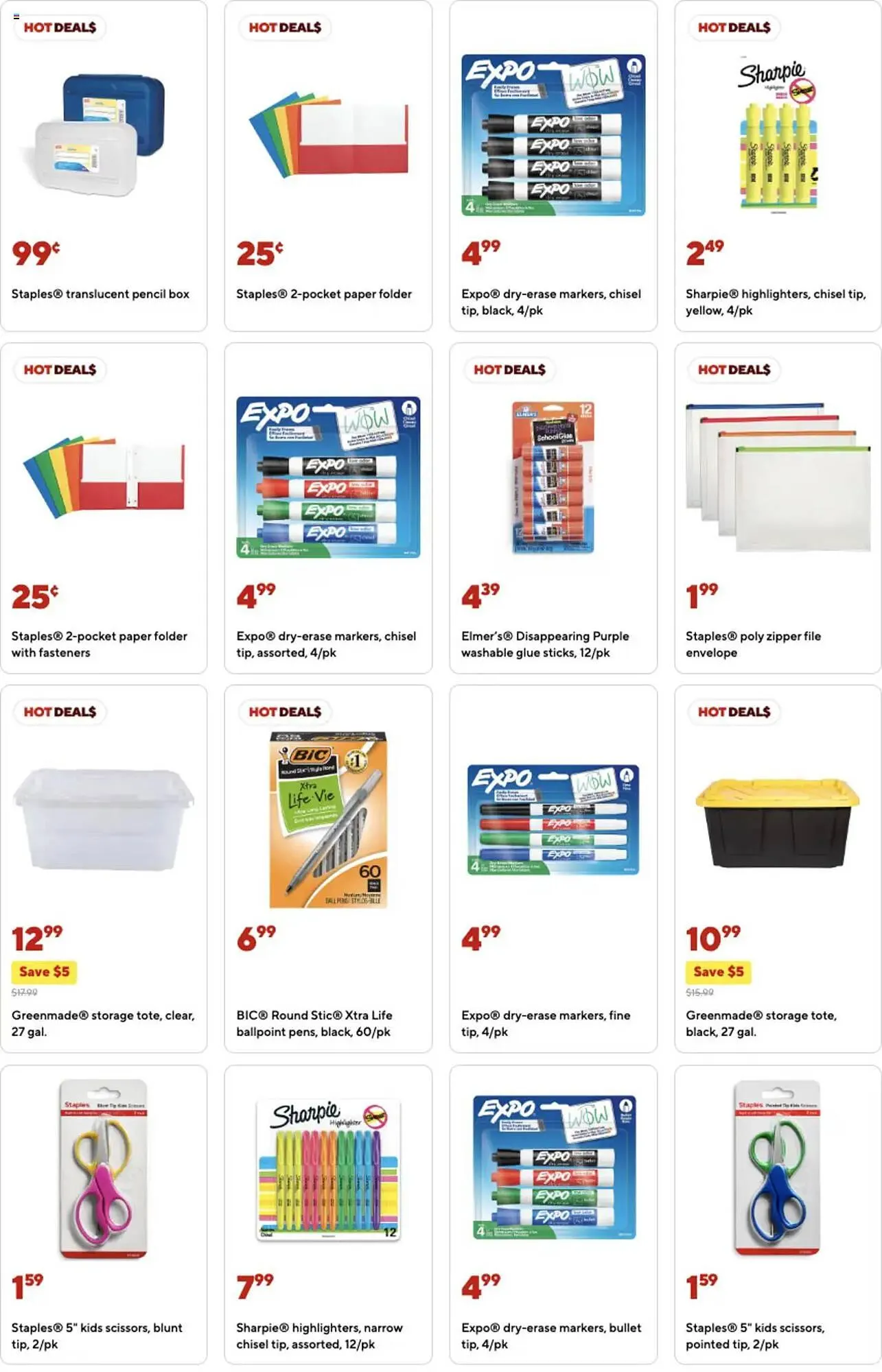 Weekly ad Staples Weekly Ad from August 18 to August 23 2025 - Page 3