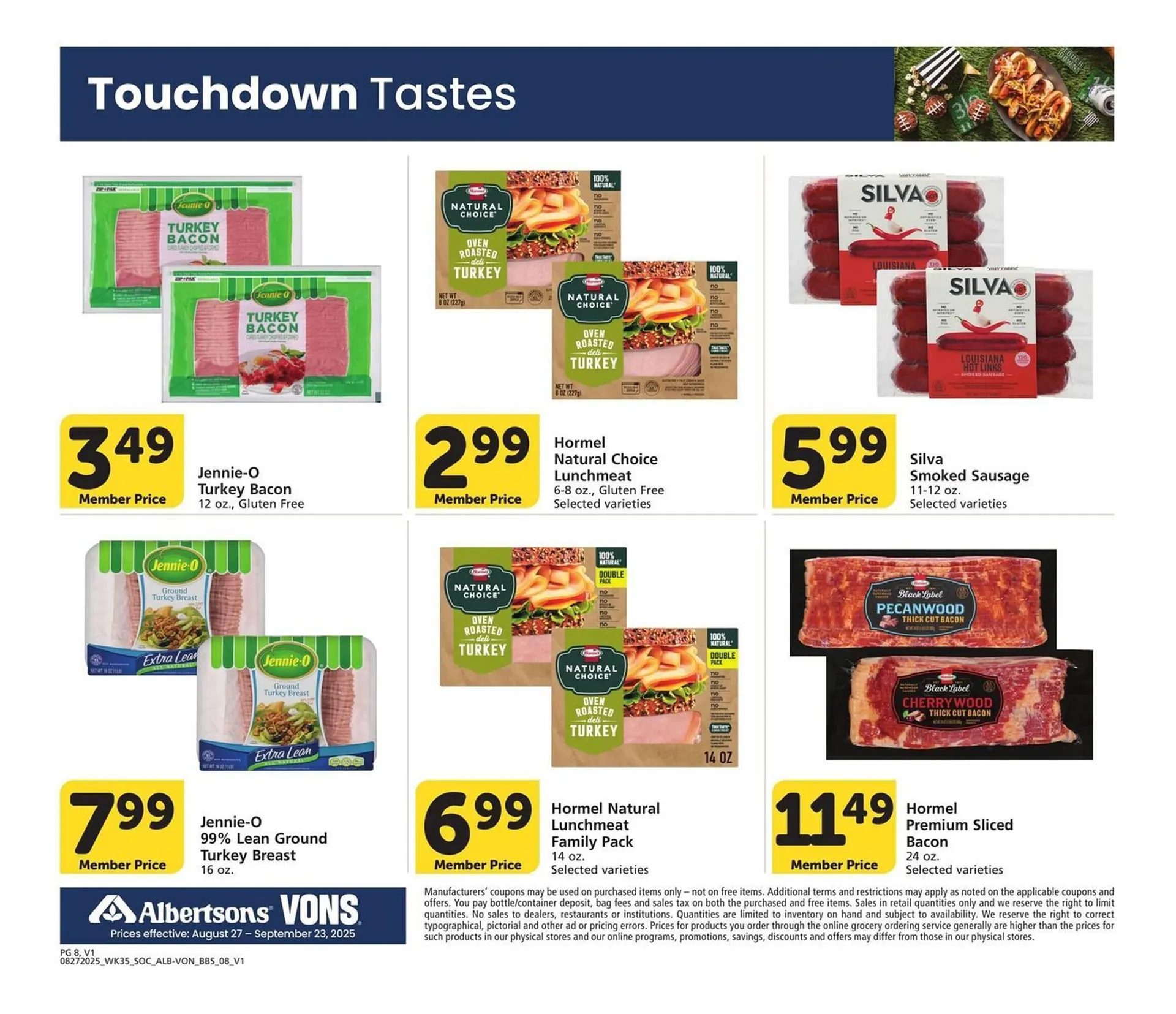 Weekly ad Albertsons Weekly Ad from August 27 to September 23 2025 - Page 8