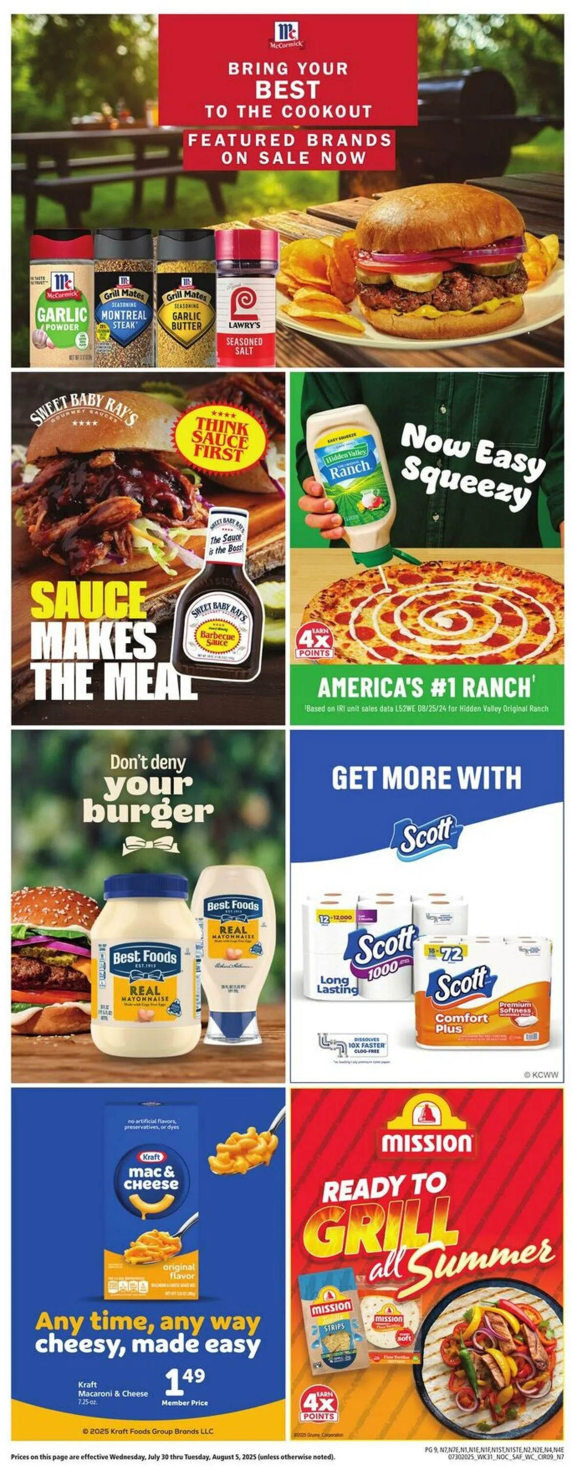 Weekly ad Safeway Current weekly ad from July 30 to August 5 2025 - Page 9