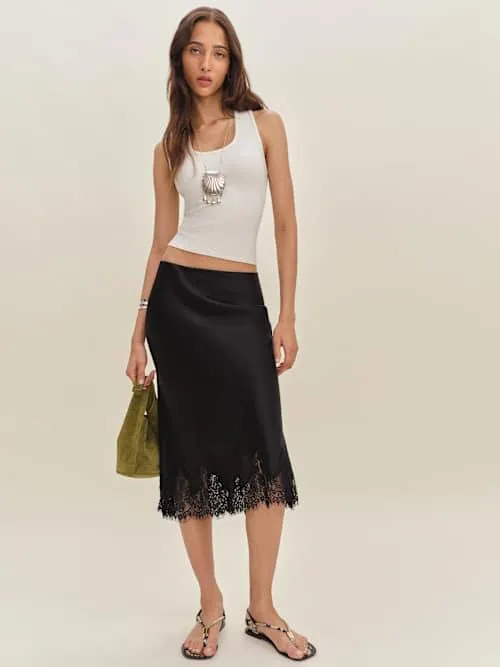 Carolina Silk Skirt
