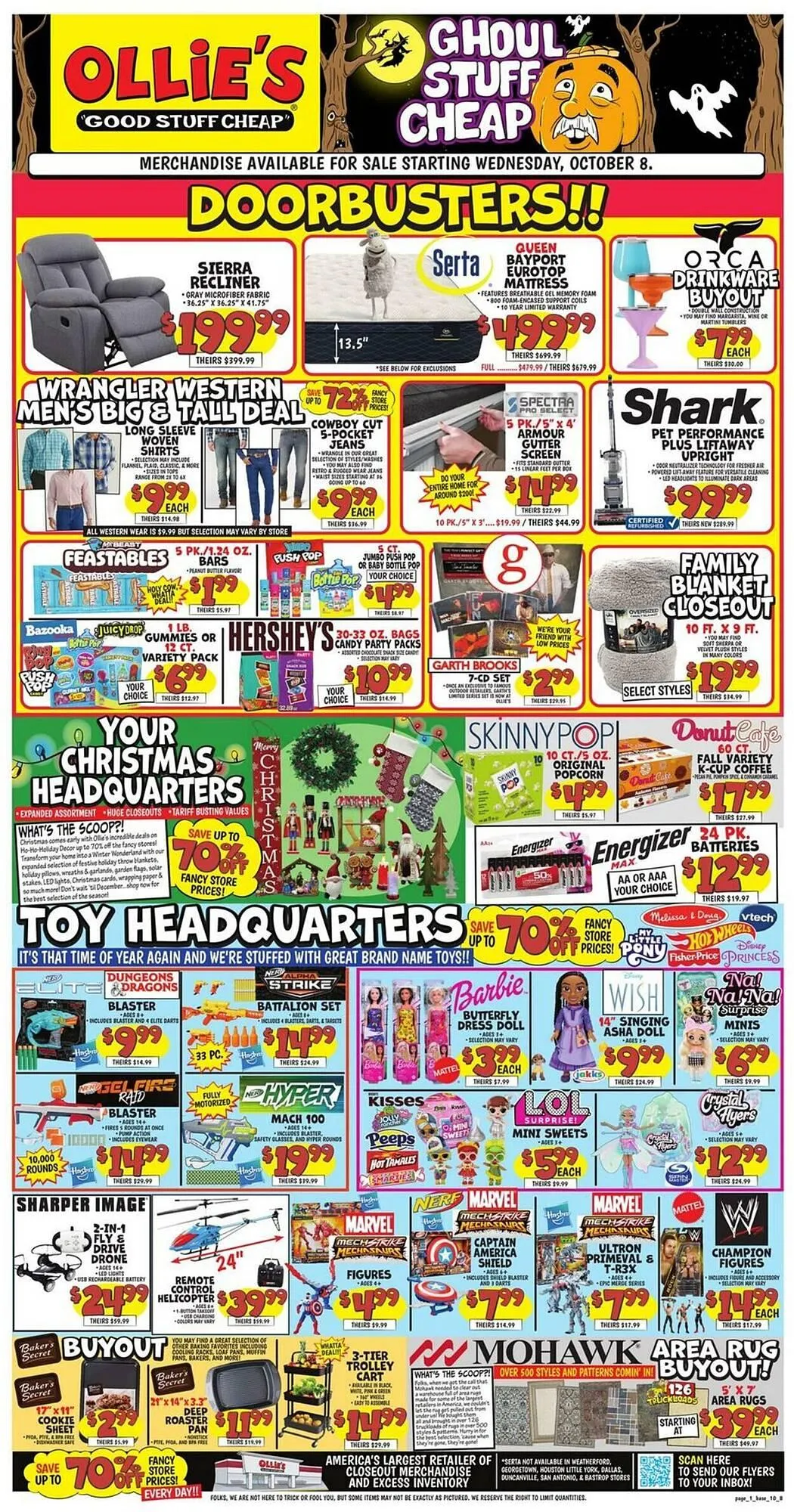 Weekly ad Ollie's weekly ad from October 8 to October 15 2025 - Page 1