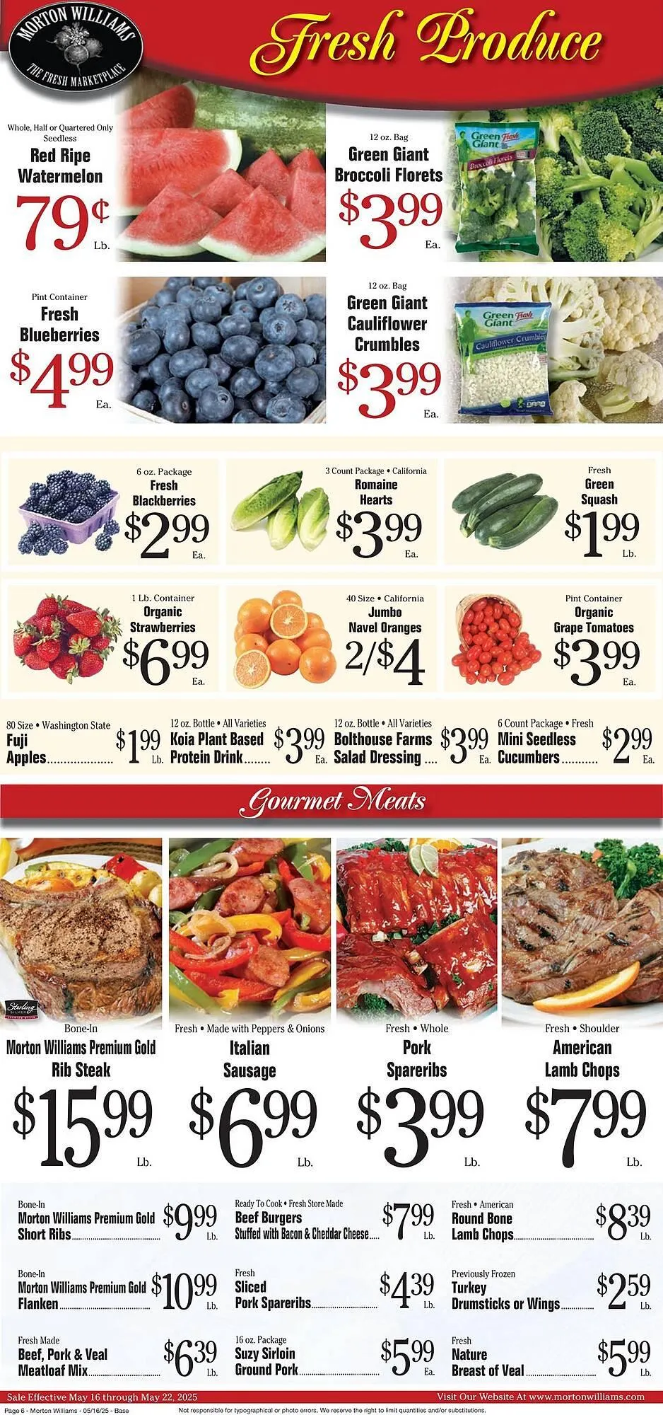 Weekly ad Morton Williams Weekly Ad from May 16 to May 22 2025 - Page 6