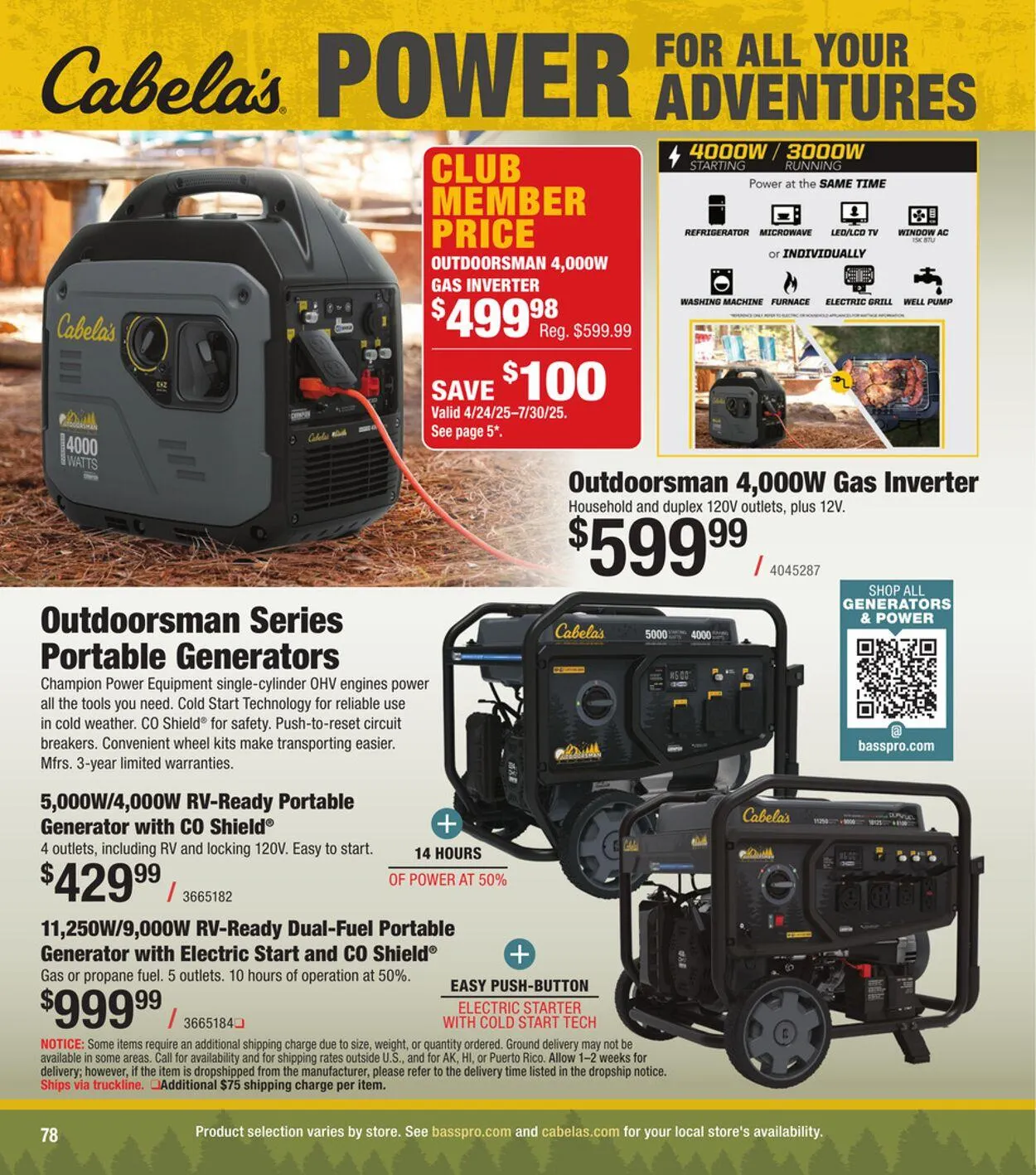Weekly ad Bass Pro Current weekly ad from April 29 to May 13 2025 - Page 78