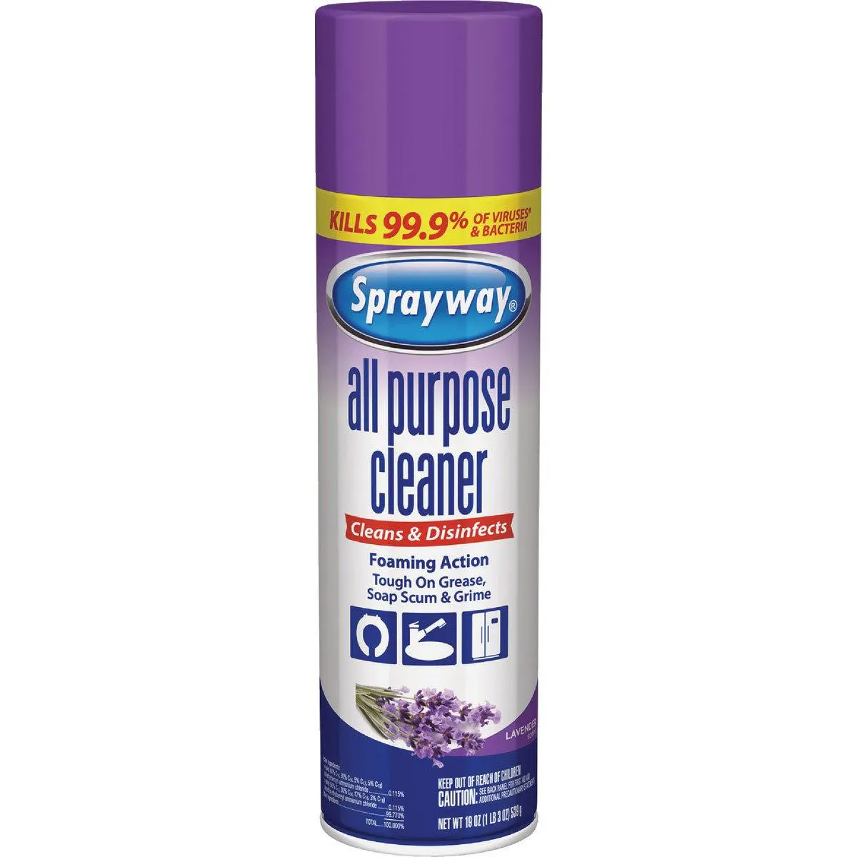 Sprayway 19 Oz. Lavender All Purpose Cleaner