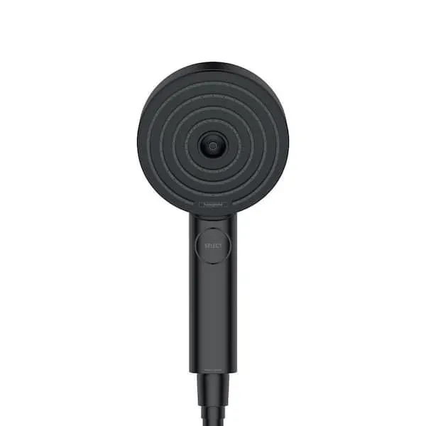 Pulsify S 3-Spray Patterns 2.5 GPM 4.02 in. Wall Mount Handheld Shower Head in Matte Black