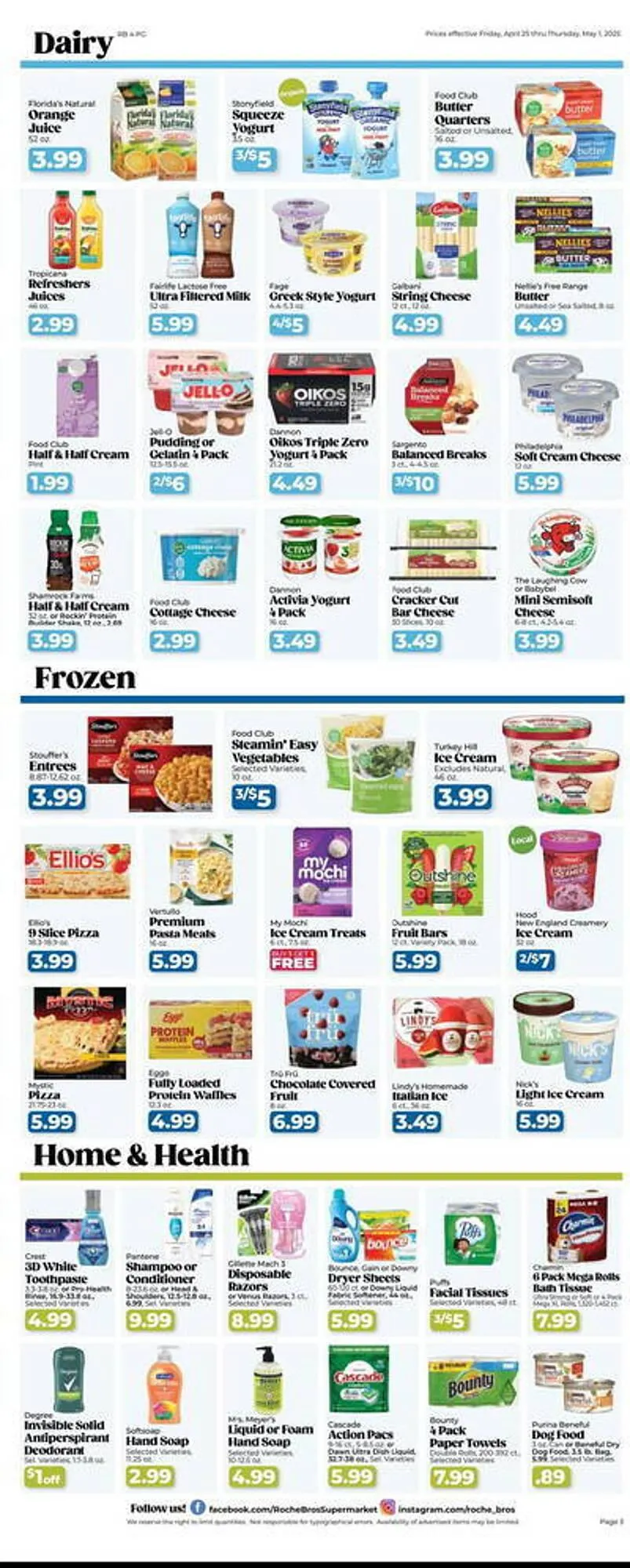 Weekly ad Roche Bros Weekly Ad from April 25 to May 1 2025 - Page 4